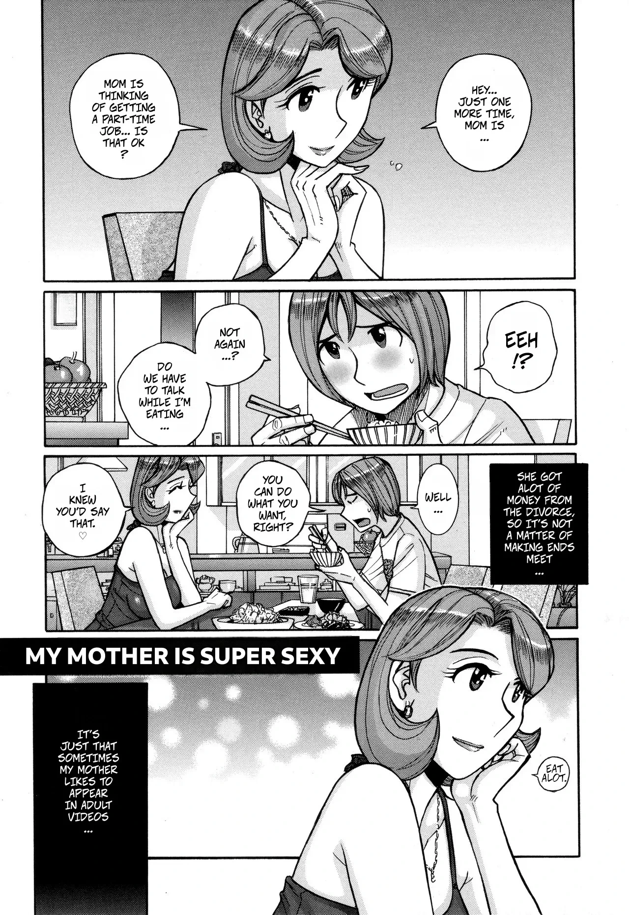 [Kojima Miu] My Mother Is Super Sexy (Nerawareta Inshuu Jukujo Musebi Naki Acme Zuke) (less censored)