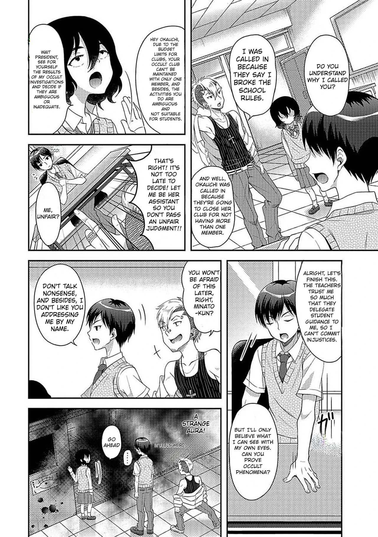 [Amu] Ikenie wa Seitokaichou | The Sacrifice is the Student Council President (Nyotaika Ryoujoku!! II) [English] [Comics Enjoyer Translation] [Decensored] [Digital]