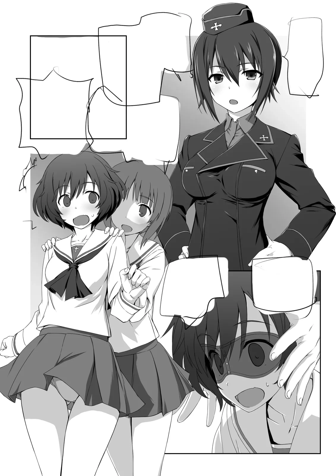 [BLUE WAVE (Tamahiyo)] 今日も大洗へようこそ!!(未完成版) (GIRLS und PANZER) [Digital]