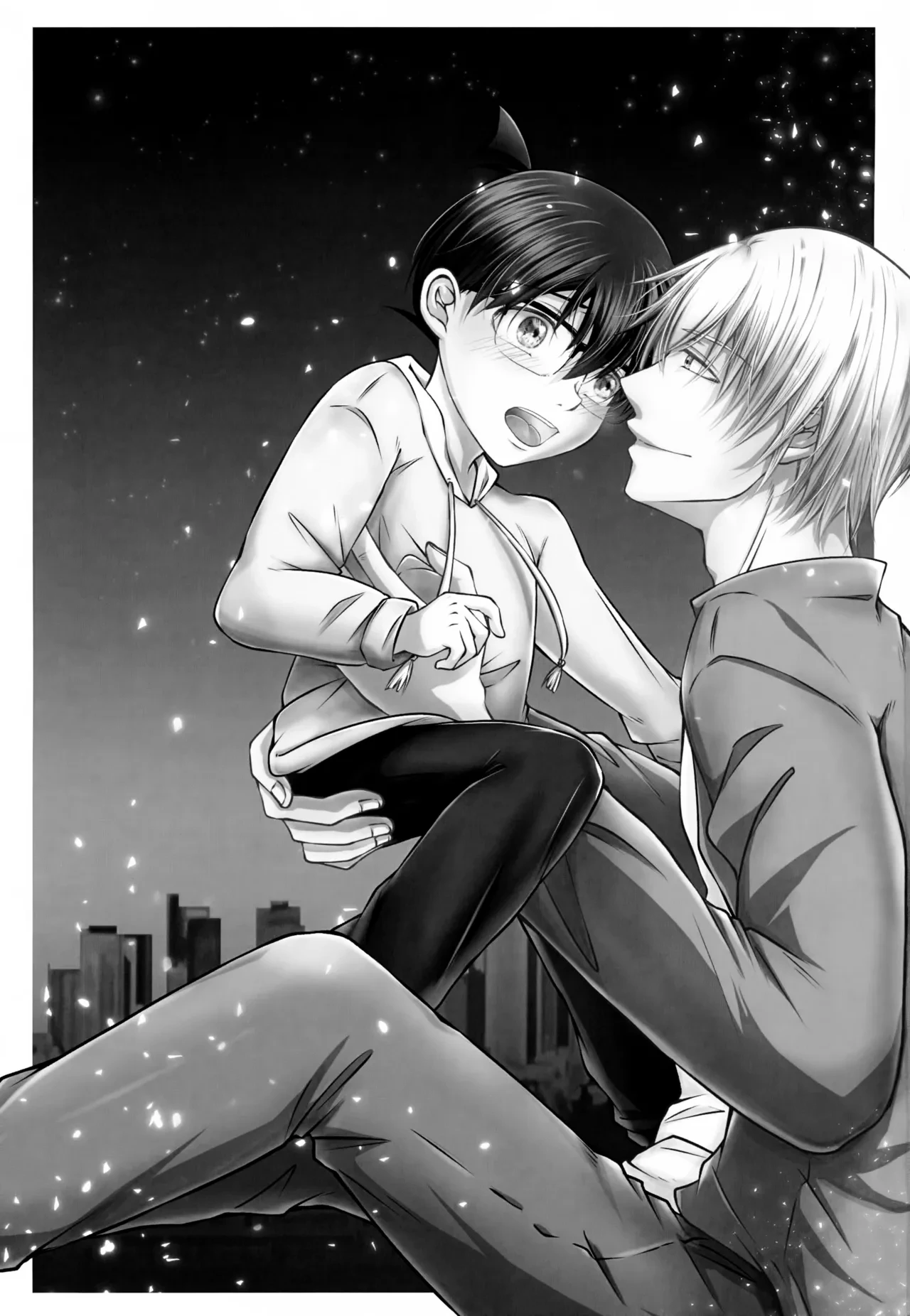 (Zero to Ichi no Kyori Seigan 2025) [Roirabi (Aiki Rin)] Kimi no Koe ga Kikitakute (Detective Conan)