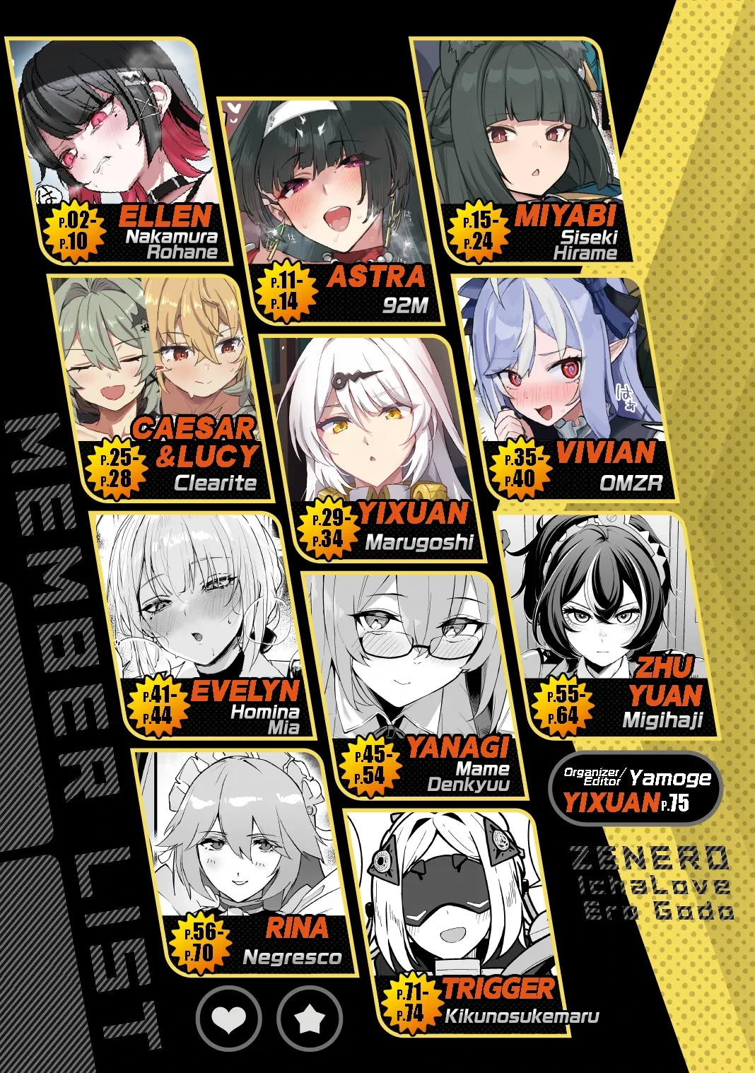 [Kakuzatou (Various)] ZenZero Icha Love Ero Goudou "ZenEro" Vol.2 | Zenless Zone Zero Lovey-Dovey Erotic Anthology "ZenEro" Vol.2 (Zenless Zone Zero) [English] [Digital]
