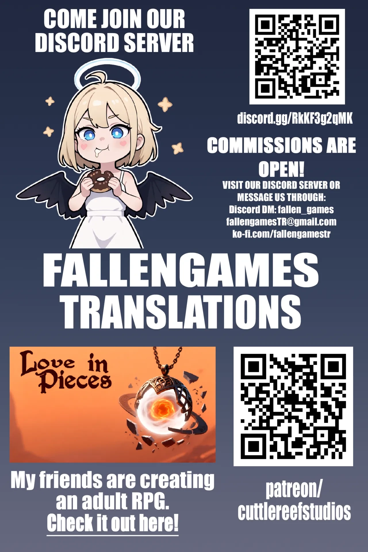 [Arukaniko] Futanari Akuma to Akuma Haraishi | The futanari demon and the exorcist [English] [Fallen Games]