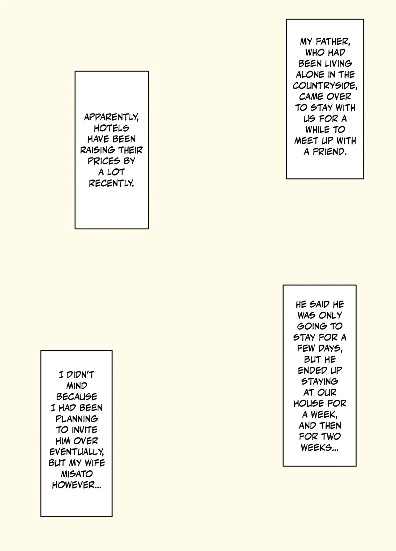 [Urakan] Gifu to Musuko no Yome wa Doukyo Shinai Hou ga Ii Riyuu | Reasons Why a Father-in-Law and His Son's Wife Shouldn't Live Together [English]