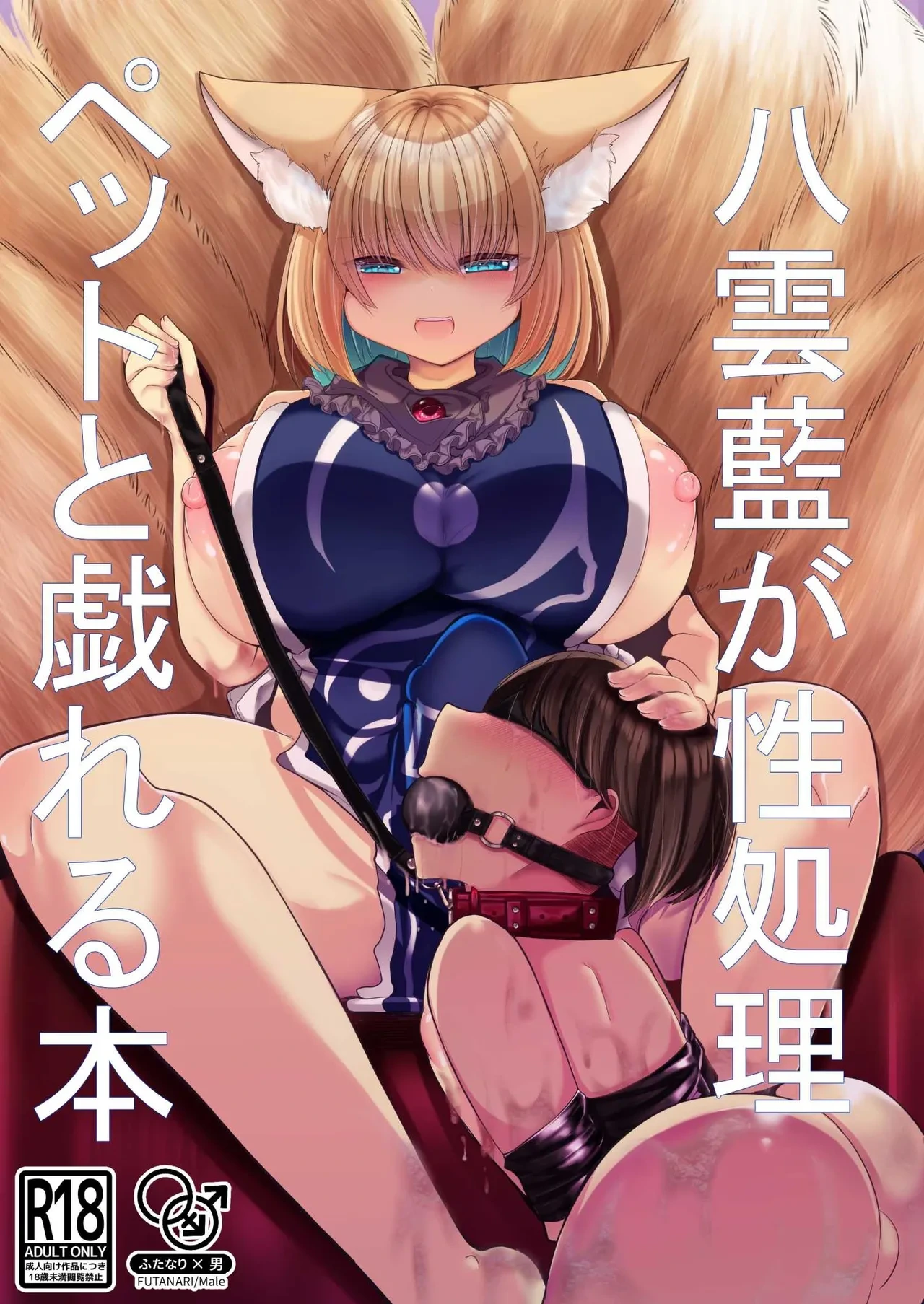 [Kanmi Cat (Miyase Nukko)] Yakumo Ran ga Seishori Pet to Tawamureru Hon (Touhou Project) [Chinese] [Digital]