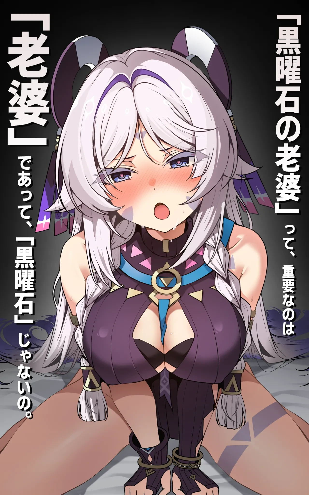 [Paya8] "Kokuyouseki no Rouba" tte, Juuyou nano wa "Rouba" de Atte, "Kokuyouseki" Janai no. (Genshin Impact)