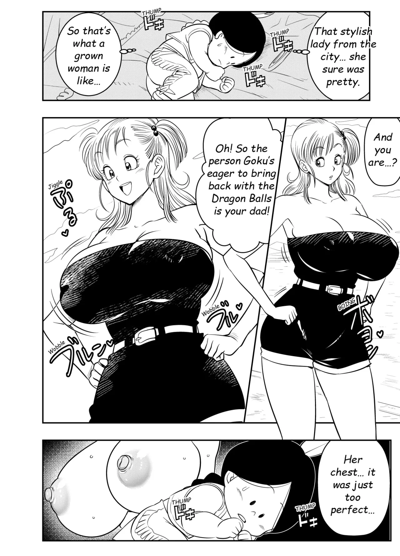 [Osuwaani] Request Itadaita Mono desu (Dragon Ball) [English]