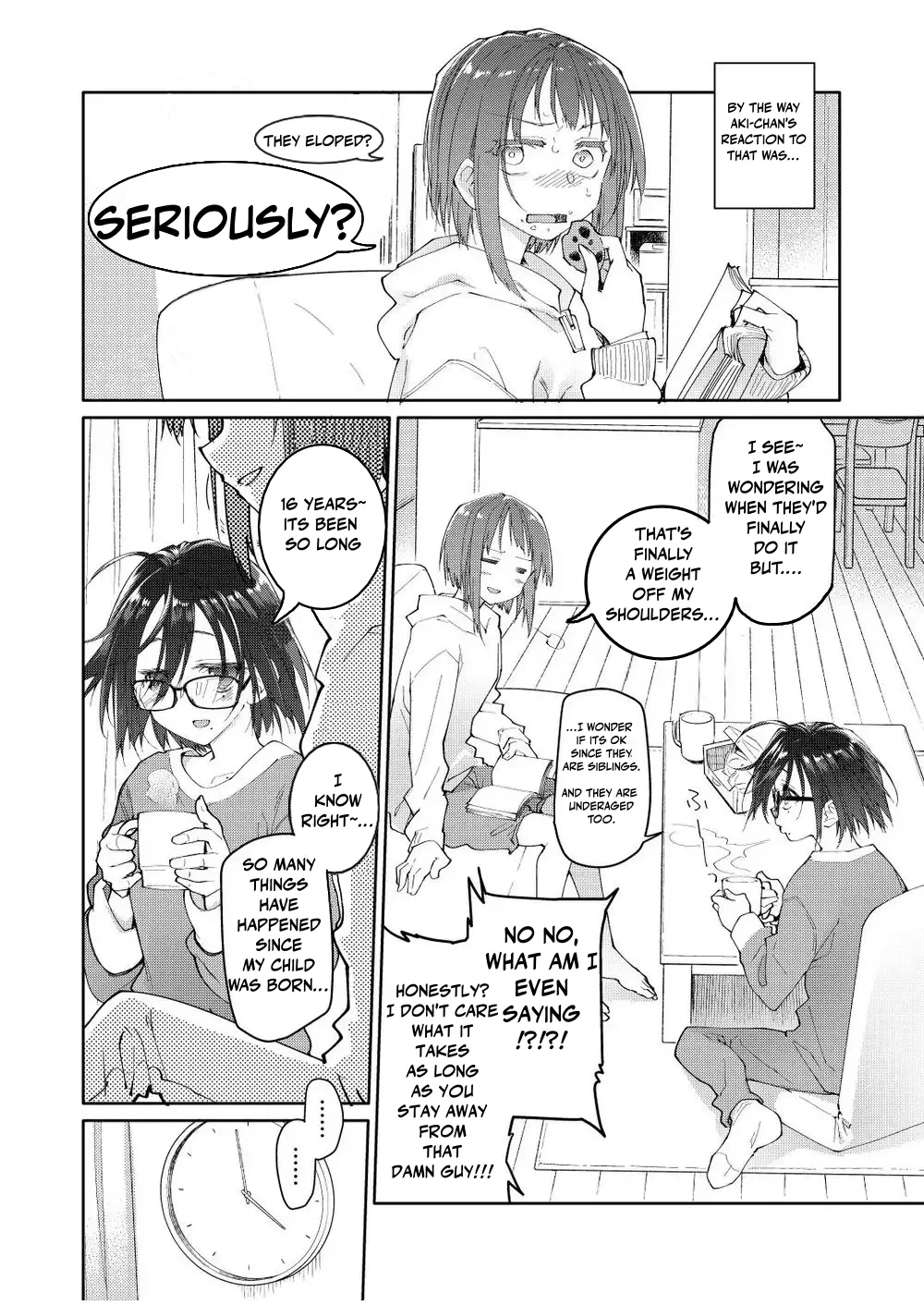 [Midori no Rupe] Chichi no Aijin 34sai [English]