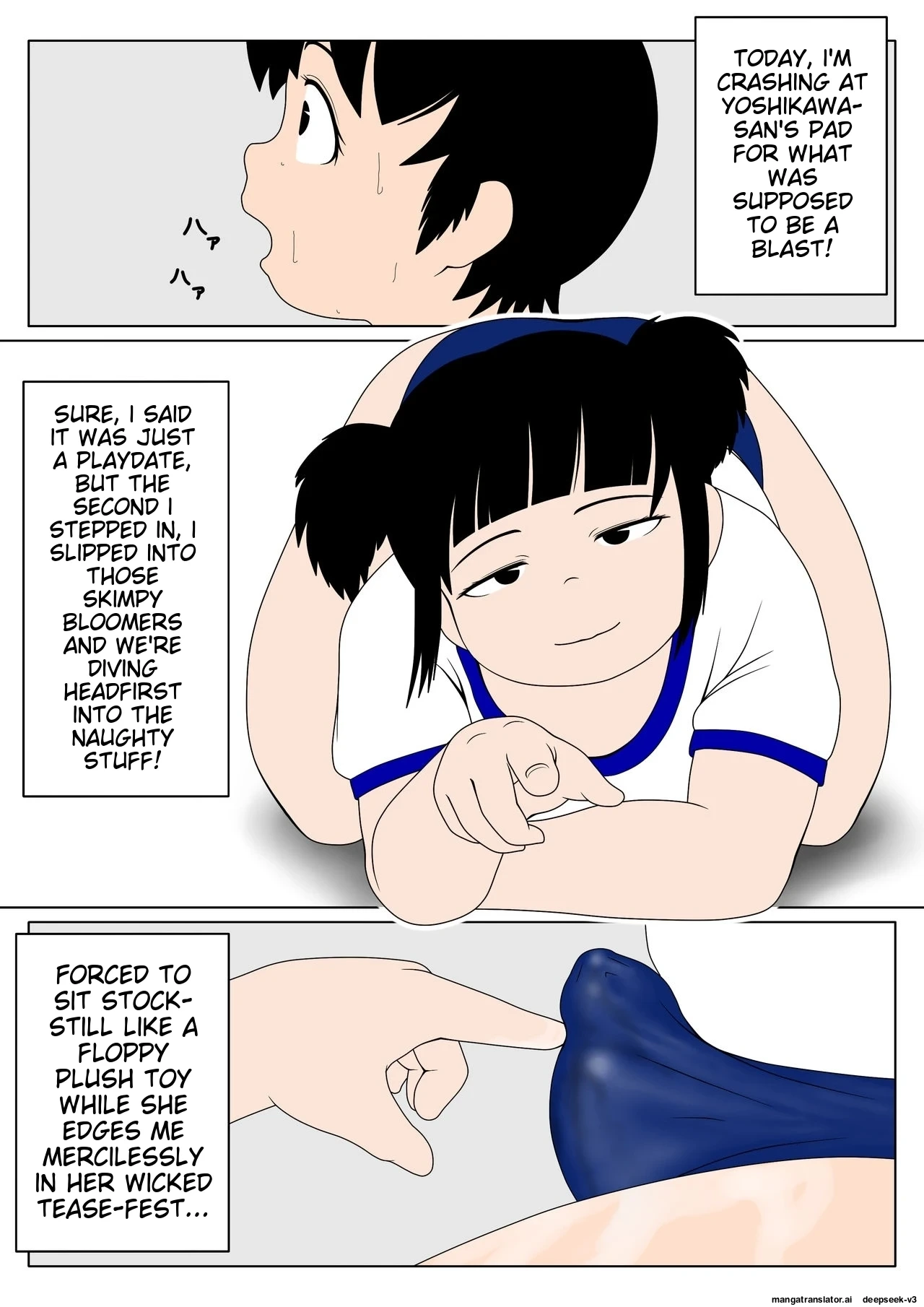 [Mousou JET (Ogata Gou)] Bloomer Boy Rape Chronicle - Final Climax Edition - Buruma Shounen Ryoujoku-ki - Tsui Shitsu Zetchou-hen [ENG]