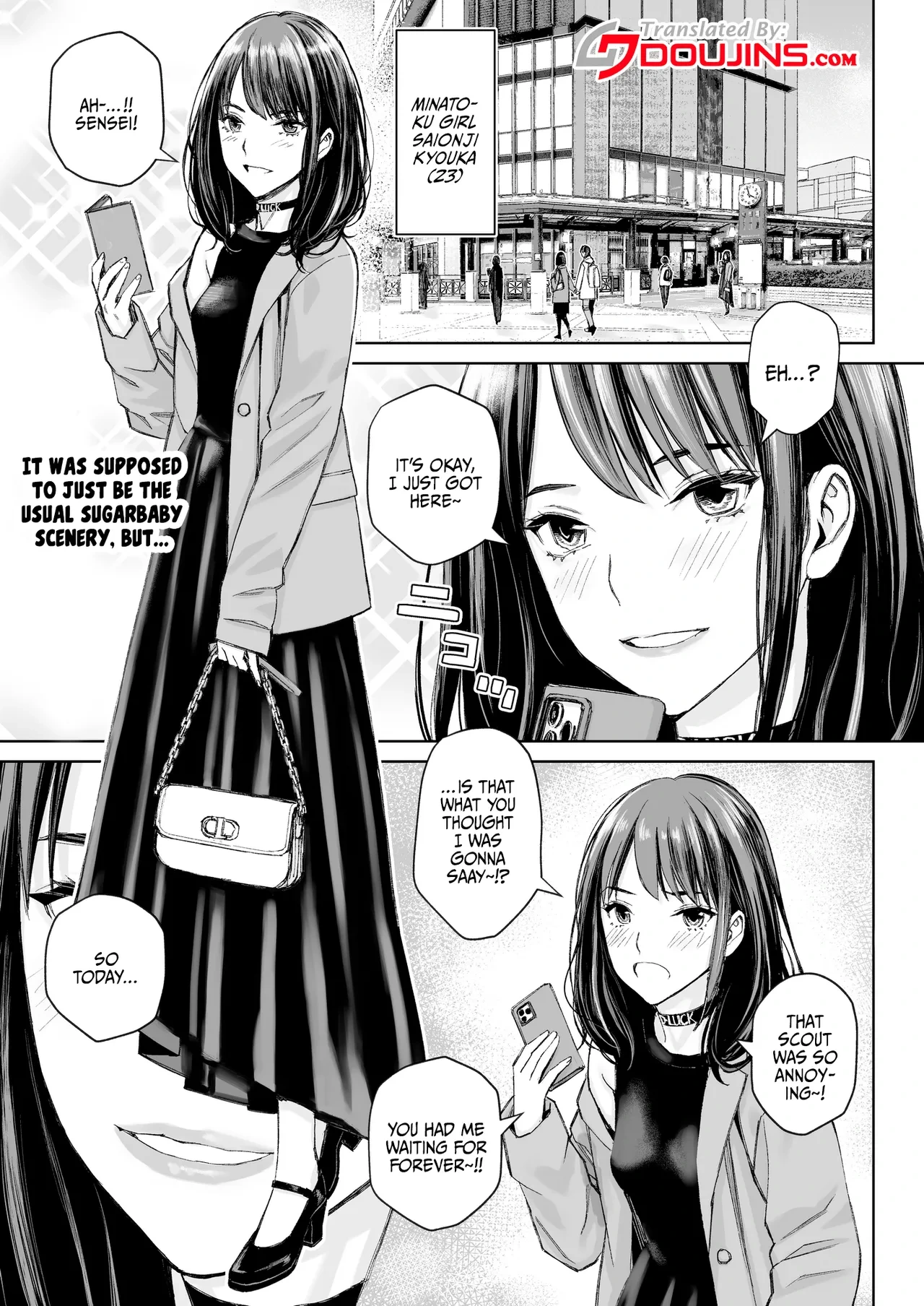 [Family Affair (Takano Masayuki)] Minatoku Joshi Saionji Kyouka no Karei naru Nichijou (Kari) | The Lavish Daily Life of Saionji Kyouka The Minato-ku Girl (Tentative) [English] {Doujins.com} [Digital]