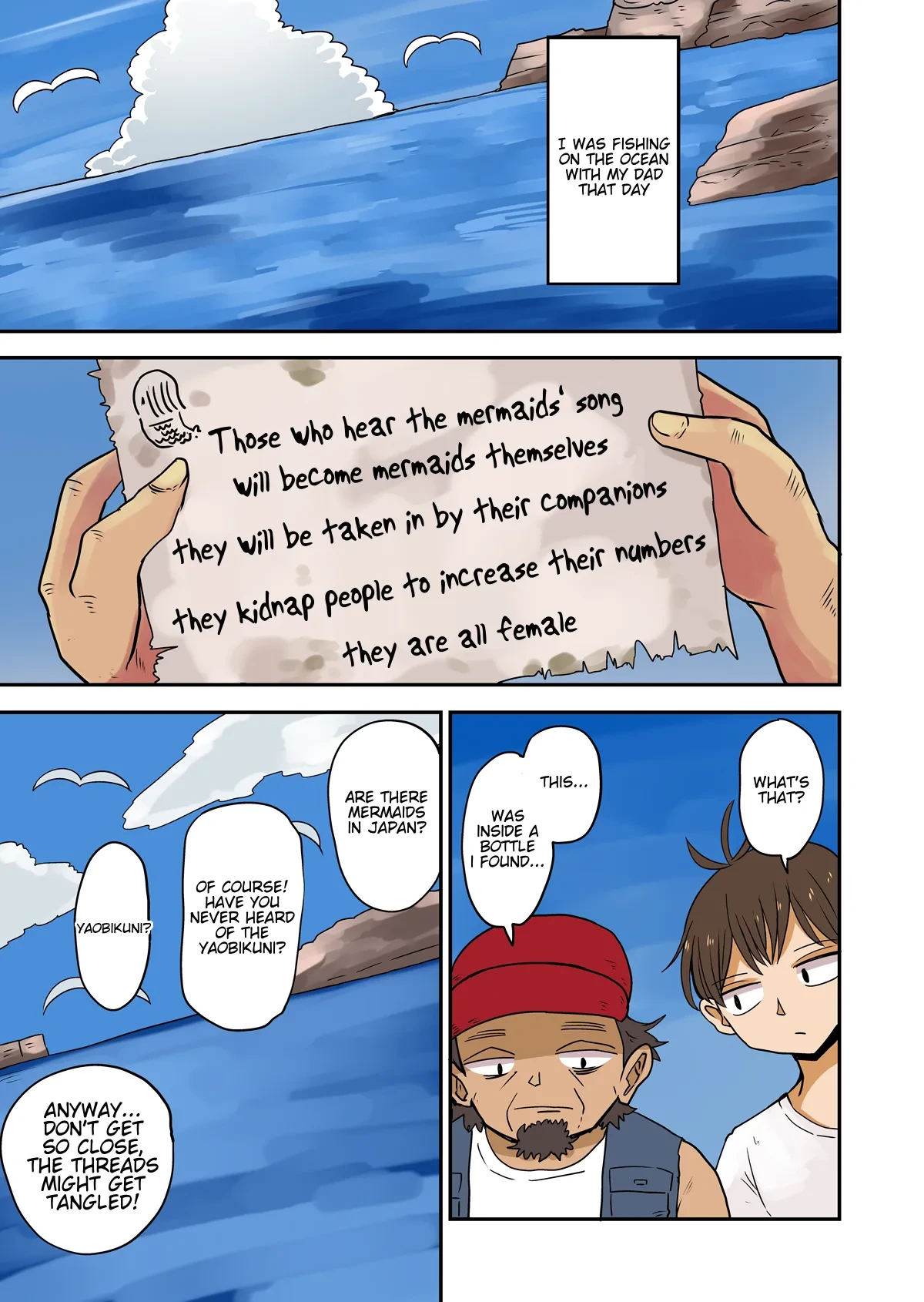 [Murasaki Nyanko Bar (Vae)] Father and son turned into mermaids [english]