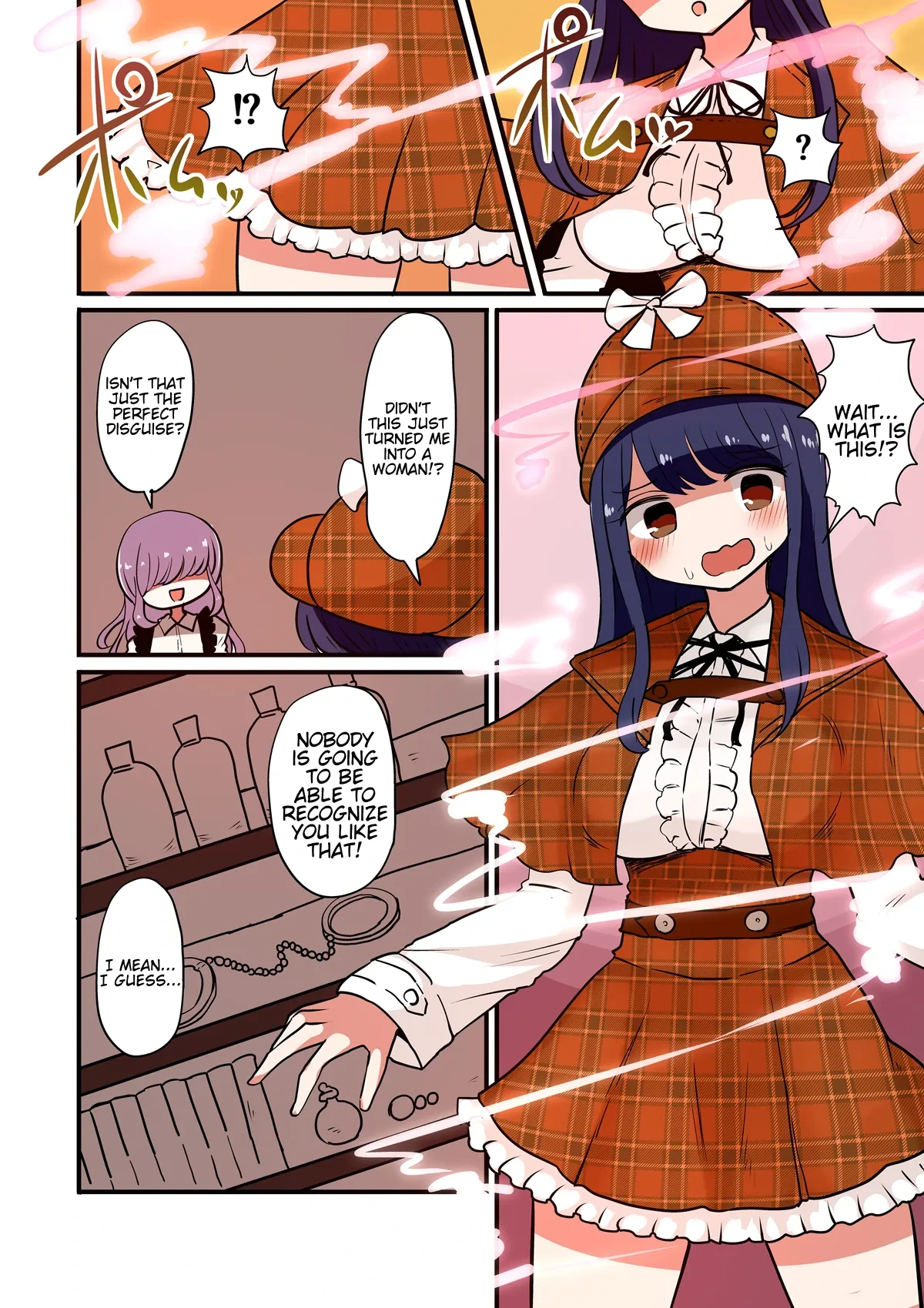 [Murasaki Nyanko Bar (Vae)] Detective disguise TS [english]