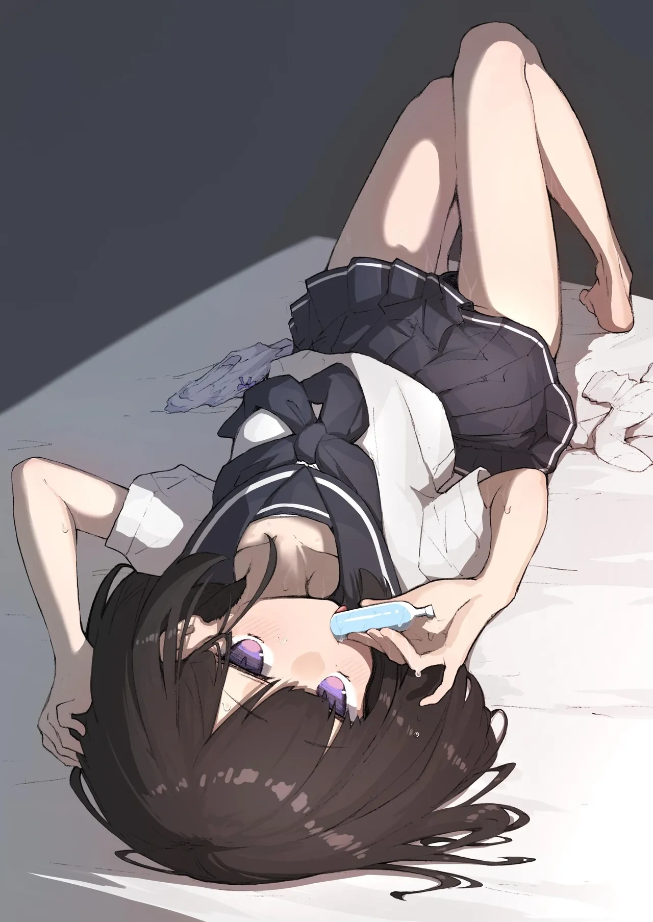 [Amethyst Darkness (Erocchi)] GIRL Kouhai Kanojo no Seijijou 5 | GIRL 後輩女友的性事5 [Chinese] [鈽鐳鉻銻] [Digital]