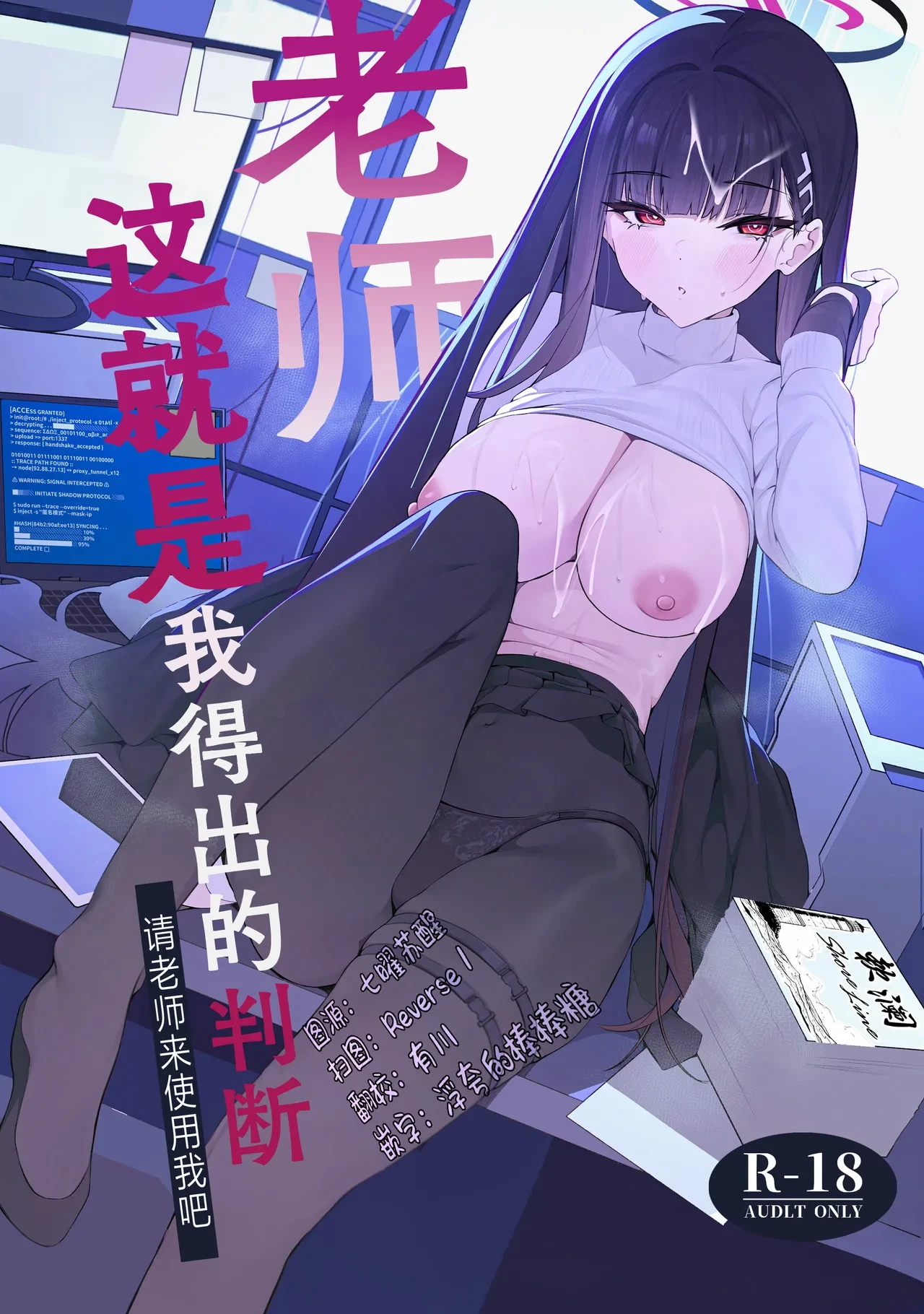 Sensei Kore wa Watashi no Handan desu Douzo Goriyou Kudasai | 老师 这就是我得出的判断 请老师来使用我吧