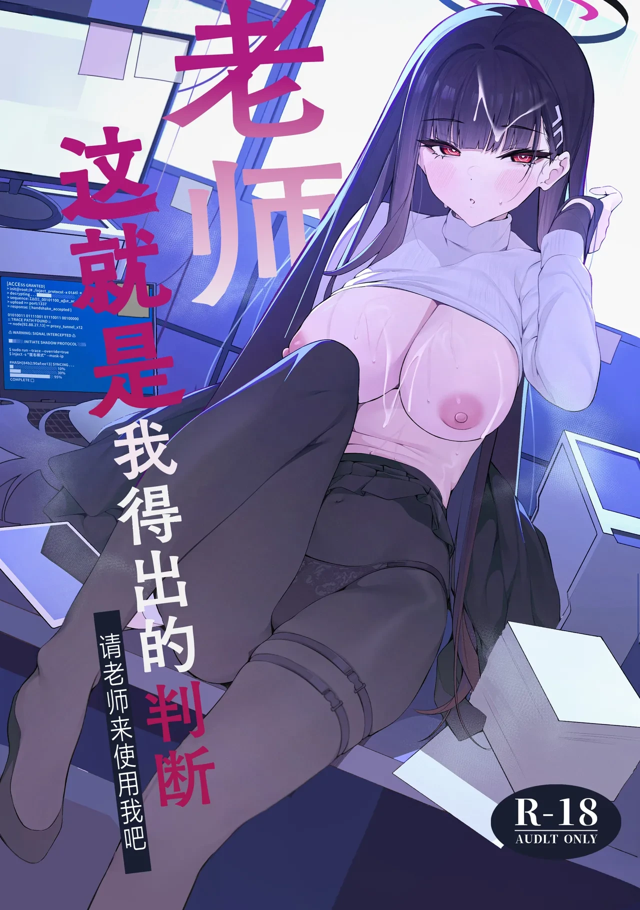 Sensei Kore wa Watashi no Handan desu Douzo Goriyou Kudasai | 老师 这就是我得出的判断 请老师来使用我吧