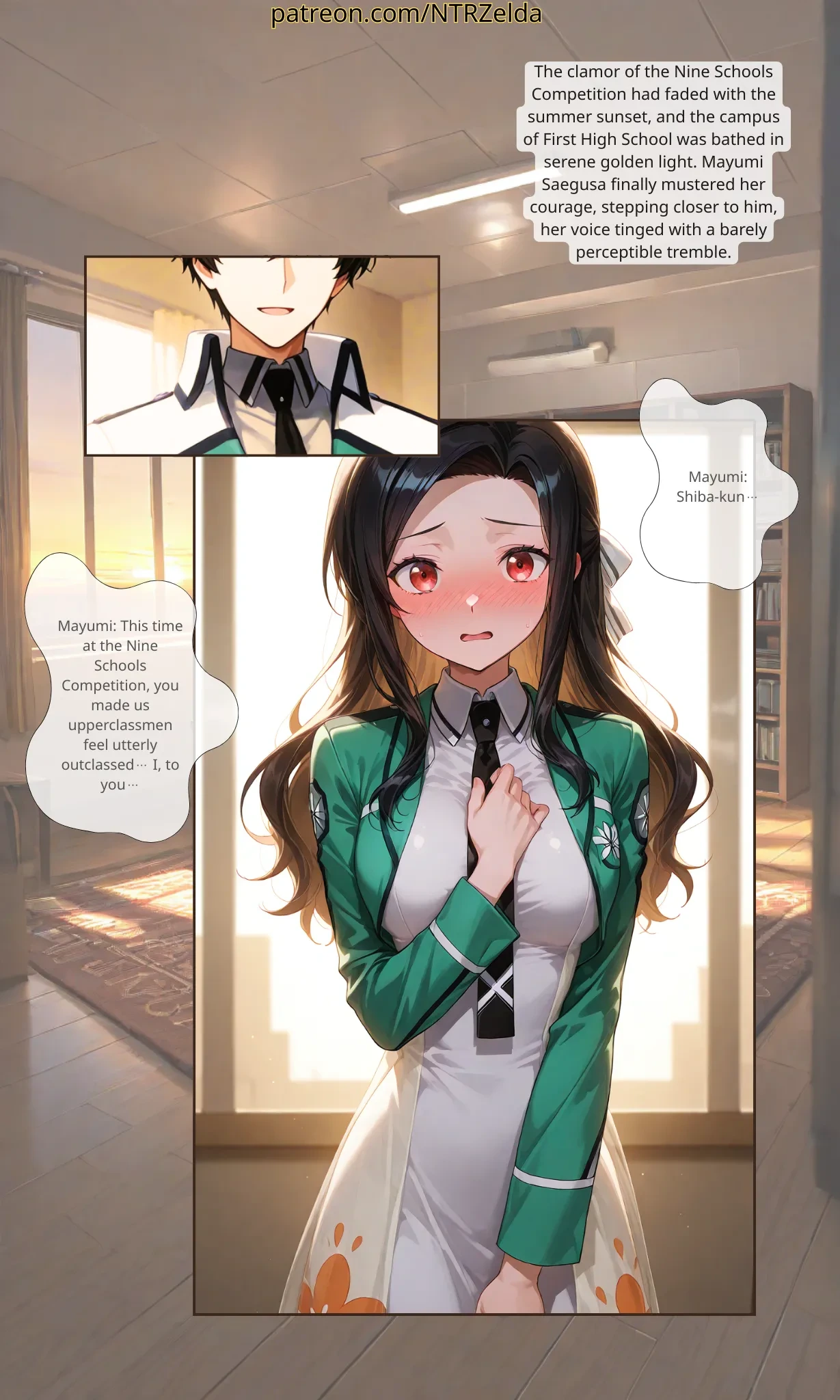[ntrzelda] [English] Beyond the Sunset｜#007 Mayumi [AI Generated]