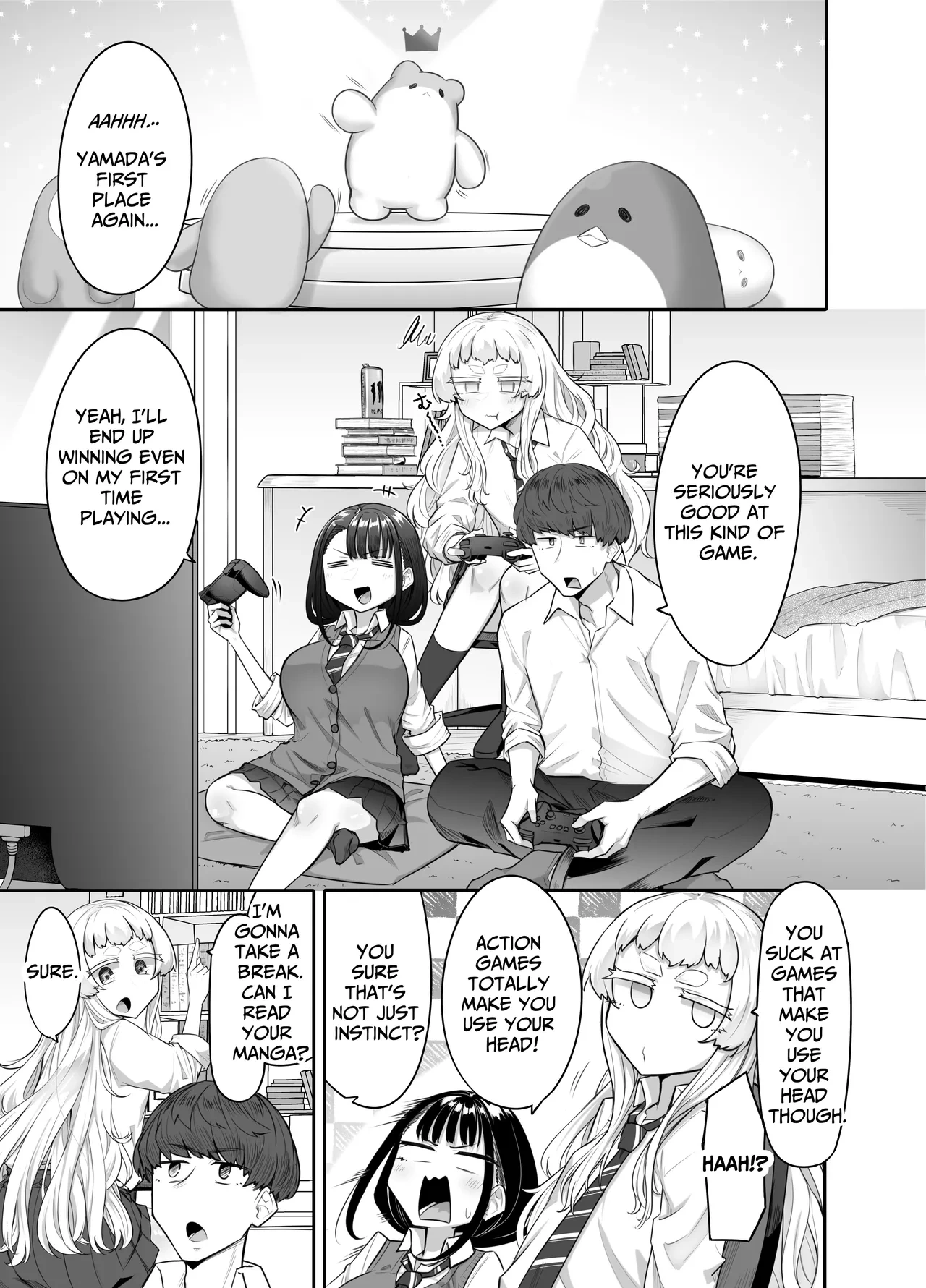 [Maka no Sokutu (Makano Mucchi)] Kusareen Zakochikubi | Inseparable Girls' Weak Nipples [English]