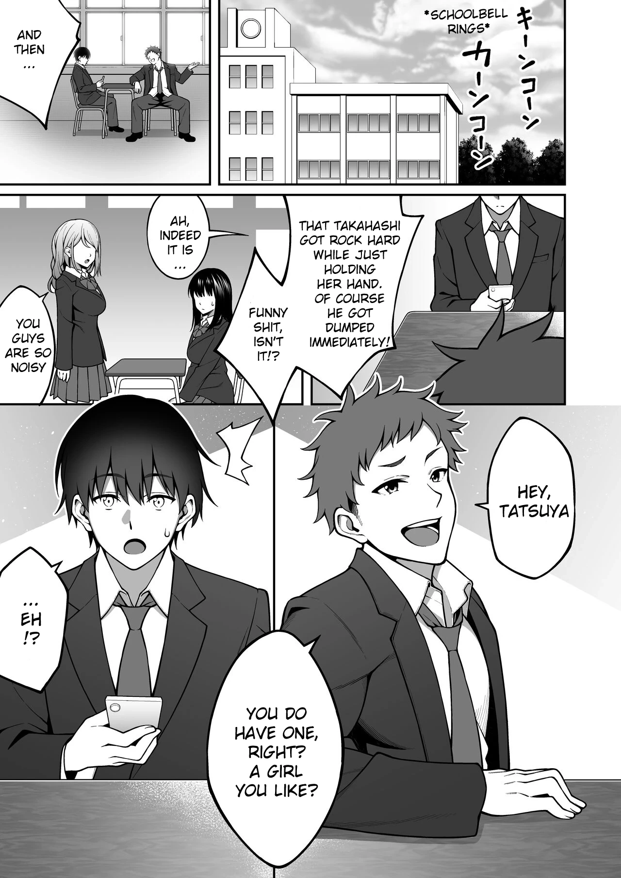 [RefRevo Comic (INAGITA)] Onaji Group no YouCha Yarichin ni Nakaii Onna-tachi o Kuwareru InCha no Boku [English][NTRchives]