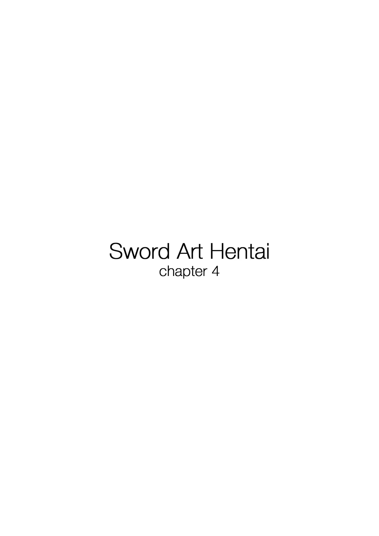 [Purelewds] Sword Art Hentai (Chapter 4)