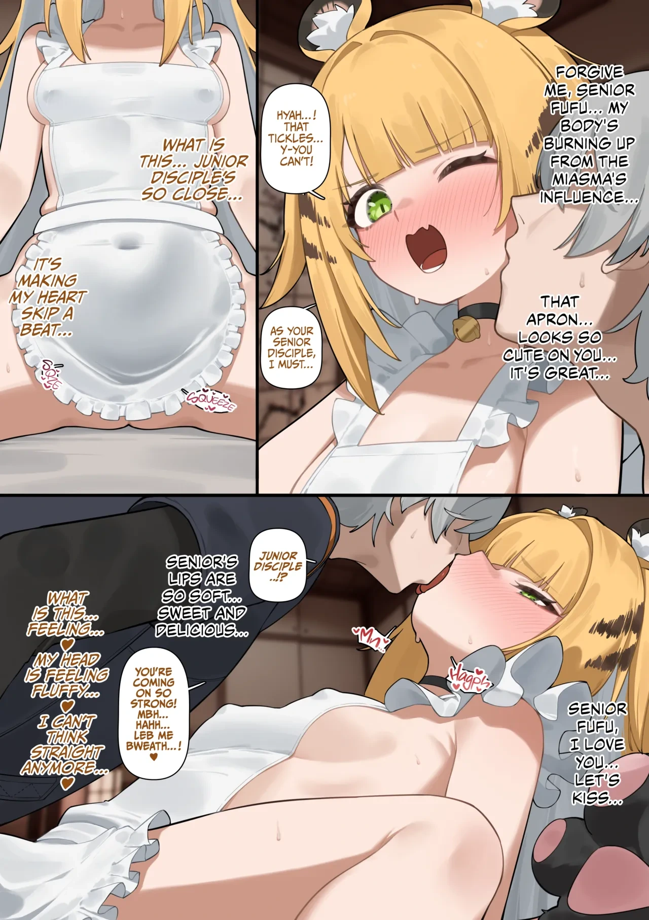 [Flasso] Ju Fufu Senpai to Ichaicha Shiyou (Zenless Zone Zero) [English] [Decensored]