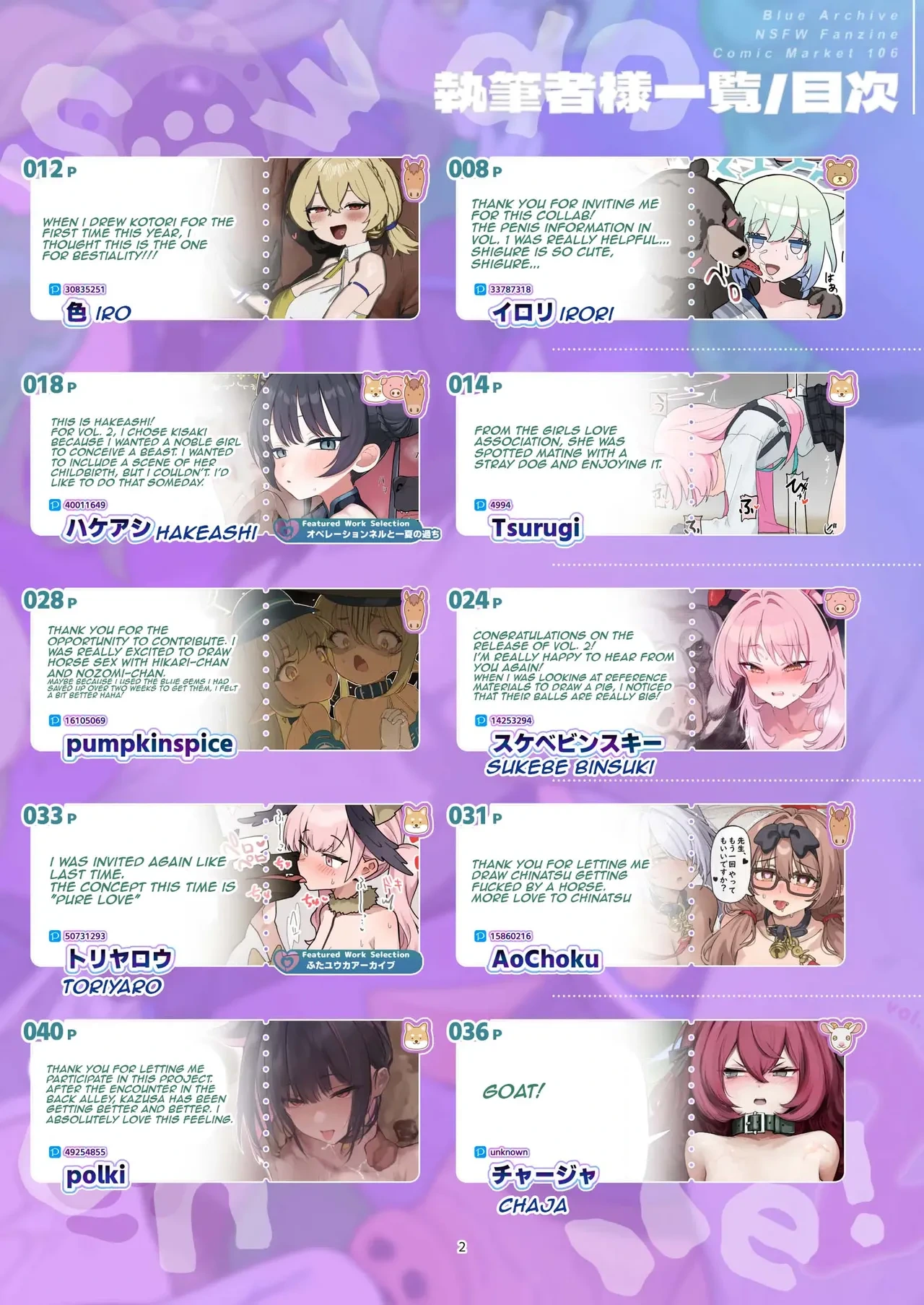 [HarmoNeaR (Various)] "BluArch Juukan + Ishukan Goudoushi" Sow do on me! vol.2 (Blue Archive) [English] [Digital]