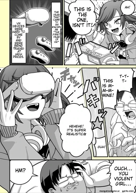 A story about pranking a girl who is obsessed with VR