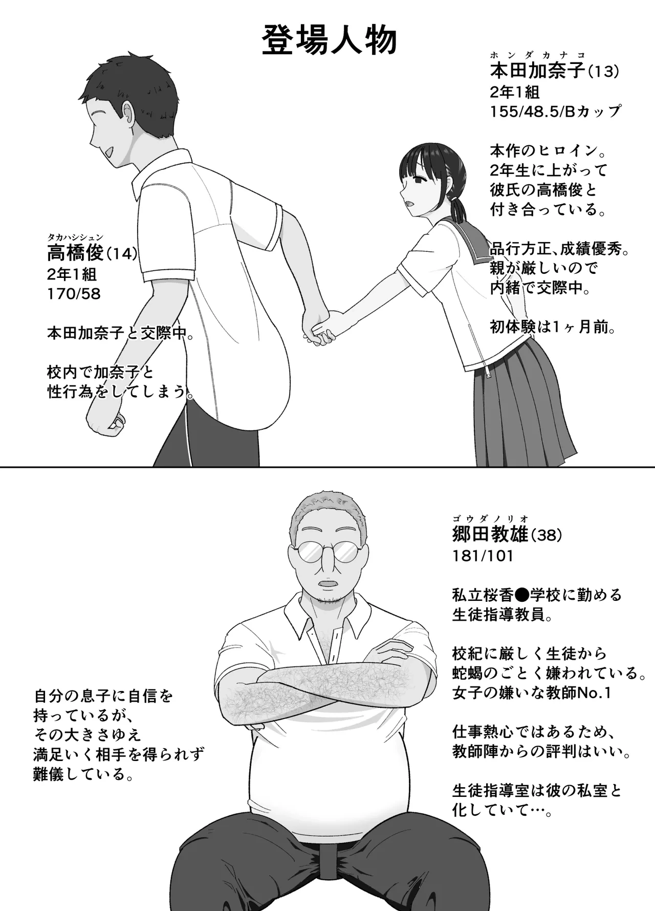 [Kojiraen] 19cm ga Hairu made ~NTR Kakuchou Shidou~