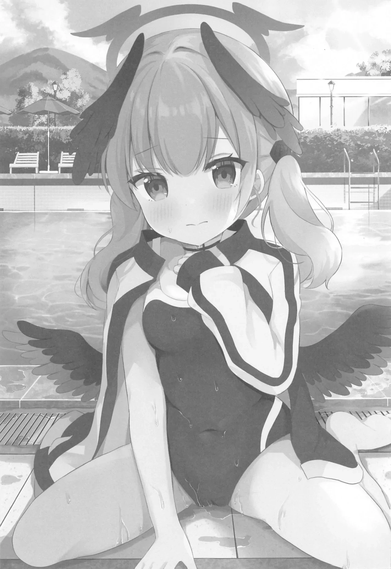 (C102) [White Lolita (Chatsune)] Koharu to Himitsu no Tokubetsu Gasshuku (Blue Archive) [Chinese] [sftw个人汉化]