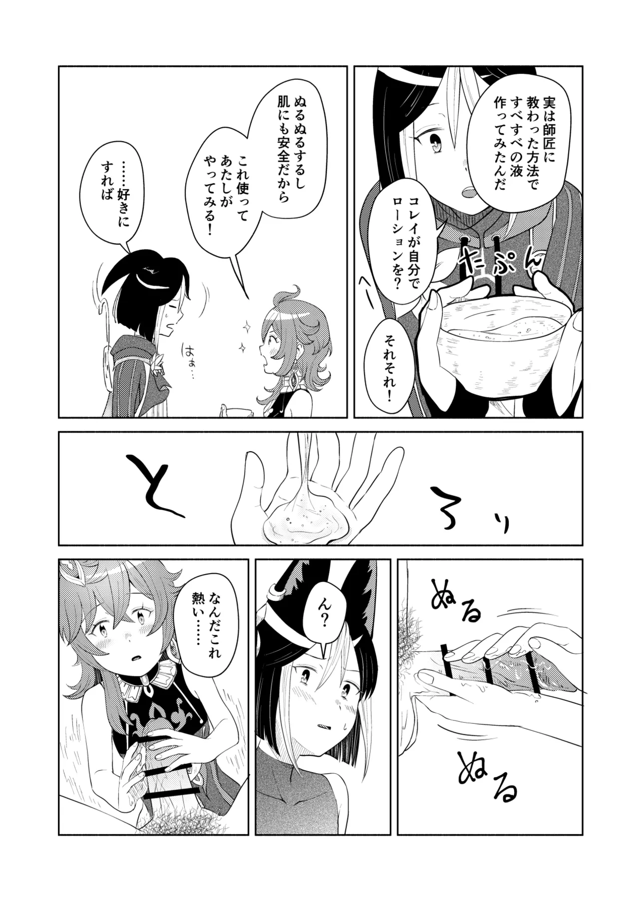 [Warui Yatsu] TighnaColle Tekoki Manga (Genshin Impact)