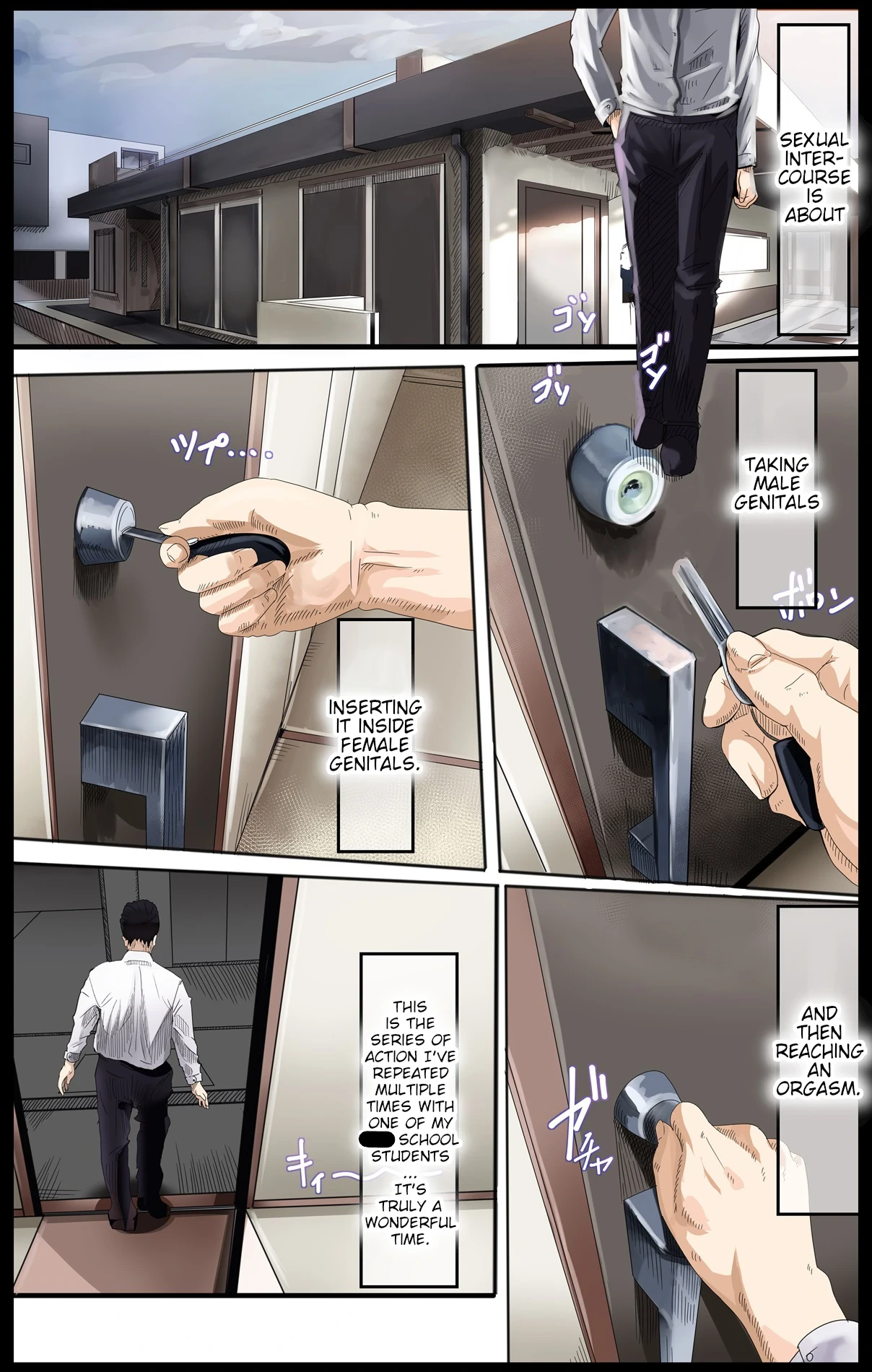 [Calm Atmosphere] Nenrei no Meccha Hanareta Oshiego o Jusei Ninshin Saseta Ohanashi | A Story About Impregnating a Much Younger Student of Mine. [English] [Poranya]