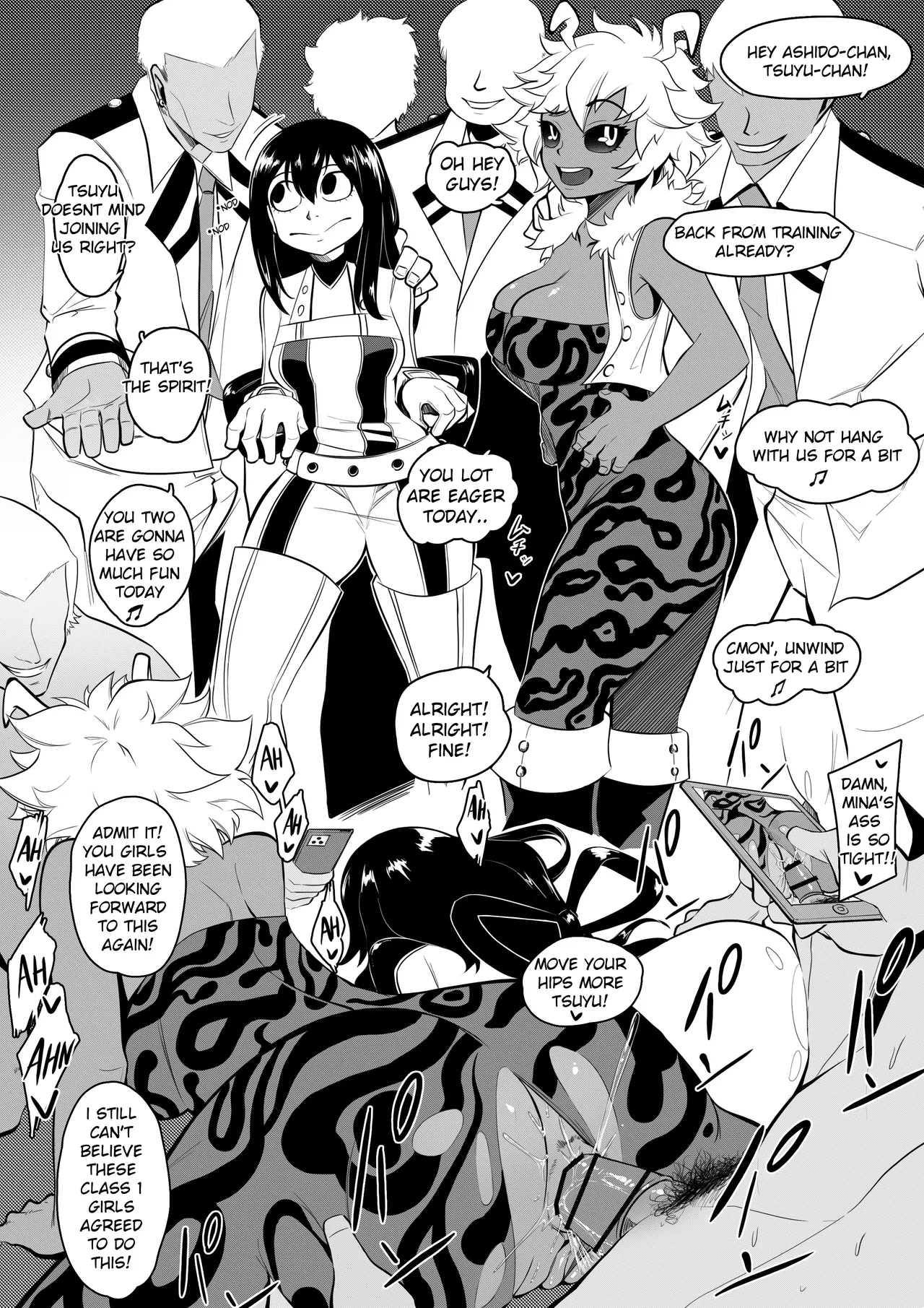 [demonneko77] Mina & Tsuyu Club Activities (Boku no Hero Academia)