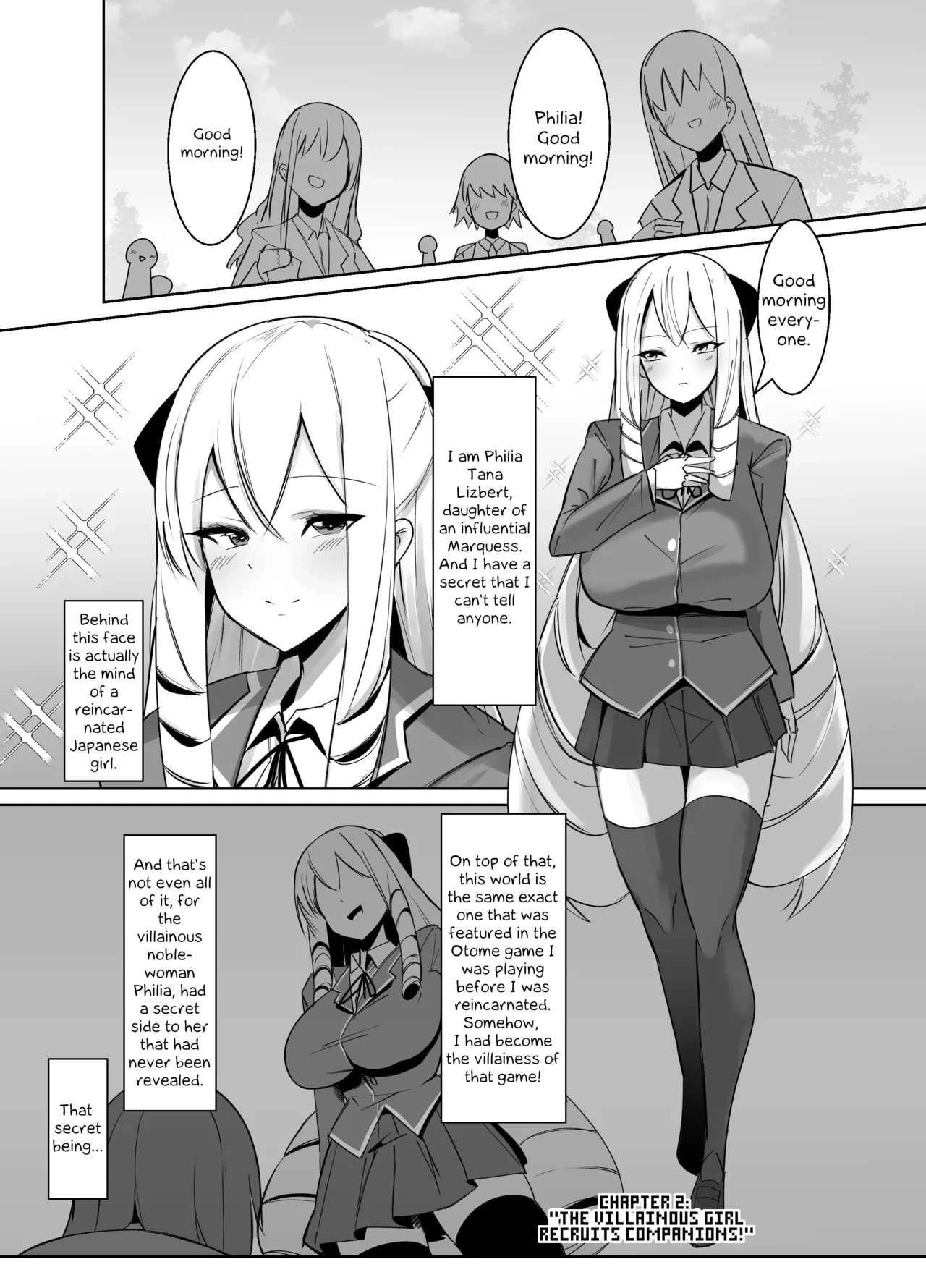 [COSCOteikoku (sella)] Otome Game no Akuyaku Reijou ni Tensei Shitara Ura Settei de Futanari deshita ~Ch. 2~ | I was reincarnated as a villainess in an otome Game who was a futanari in her backstory [English] [Erelzen] [Decensored] [Digital]