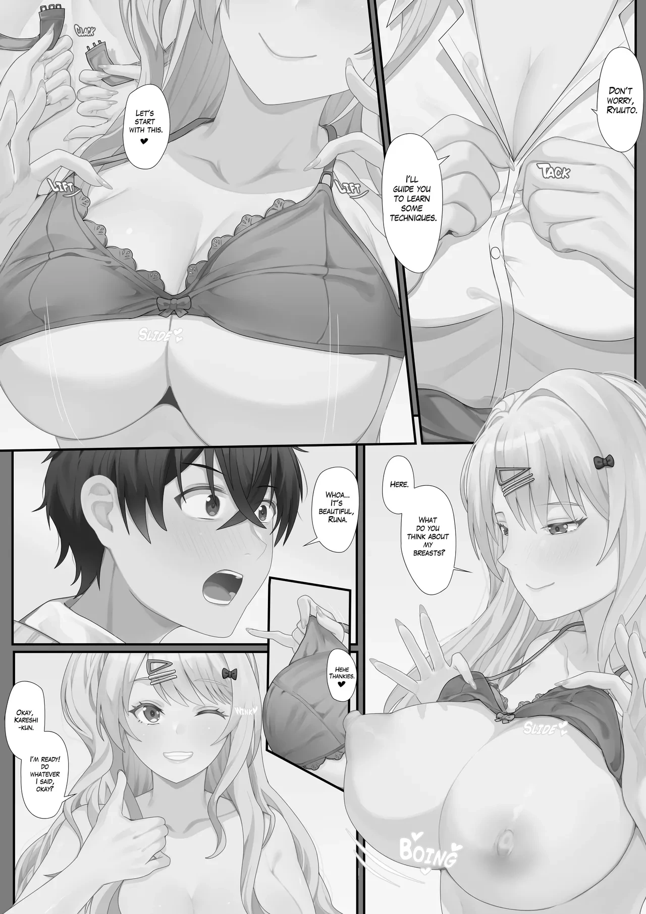 [Naraku No Nimotsu] Teaching Sex to My Inexperienced Boyfriend is Both Rewarding & Enjoyable [Short Story] (KimiZero)
