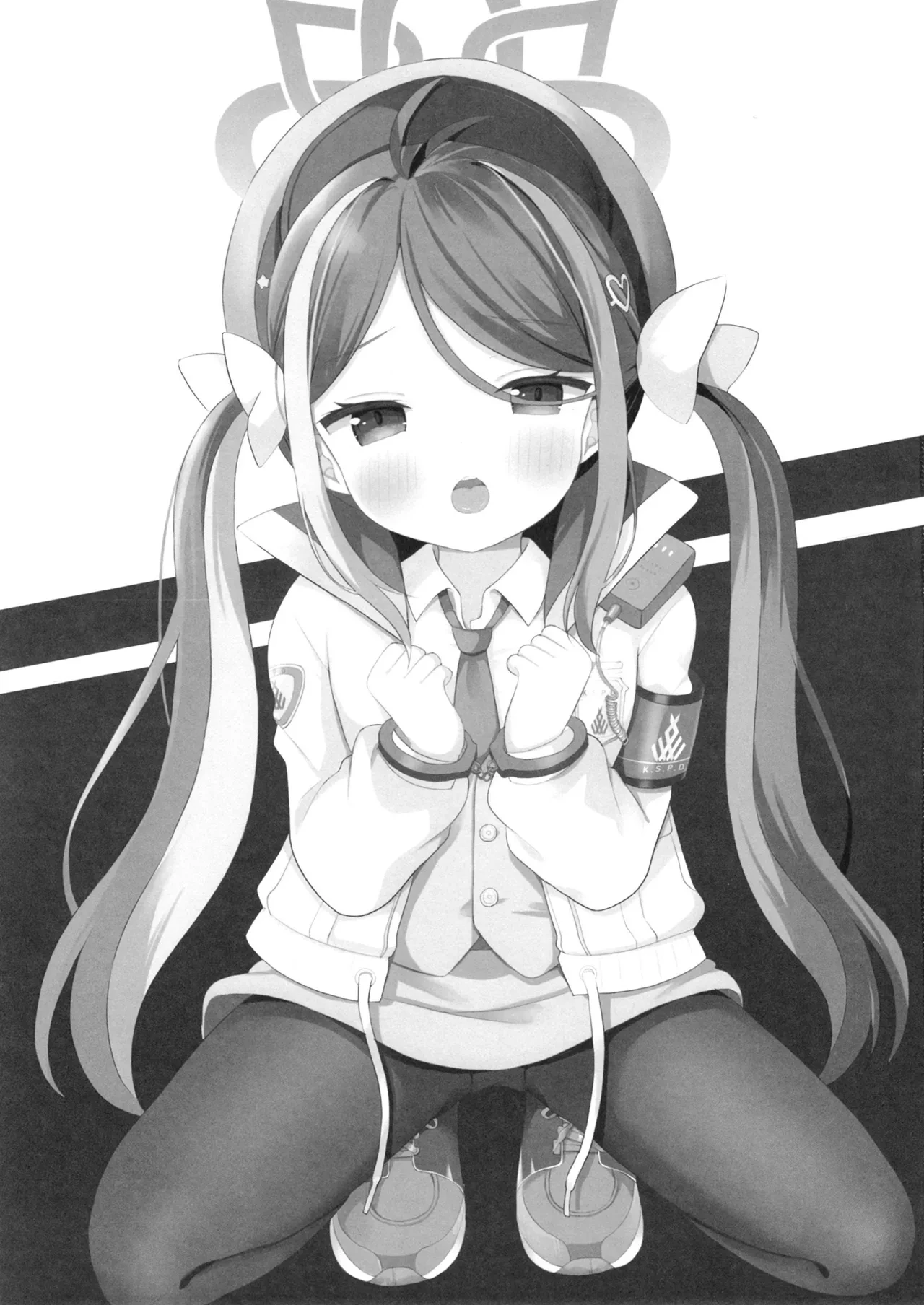 [White Lolita (Chatsune)] Namakegachi na Fubuki no Ecchi na Patrol | 和喜欢摸鱼的吹雪的色色巡逻 (Blue Archive) [Chinese] [sftw个人汉化] [Digital]