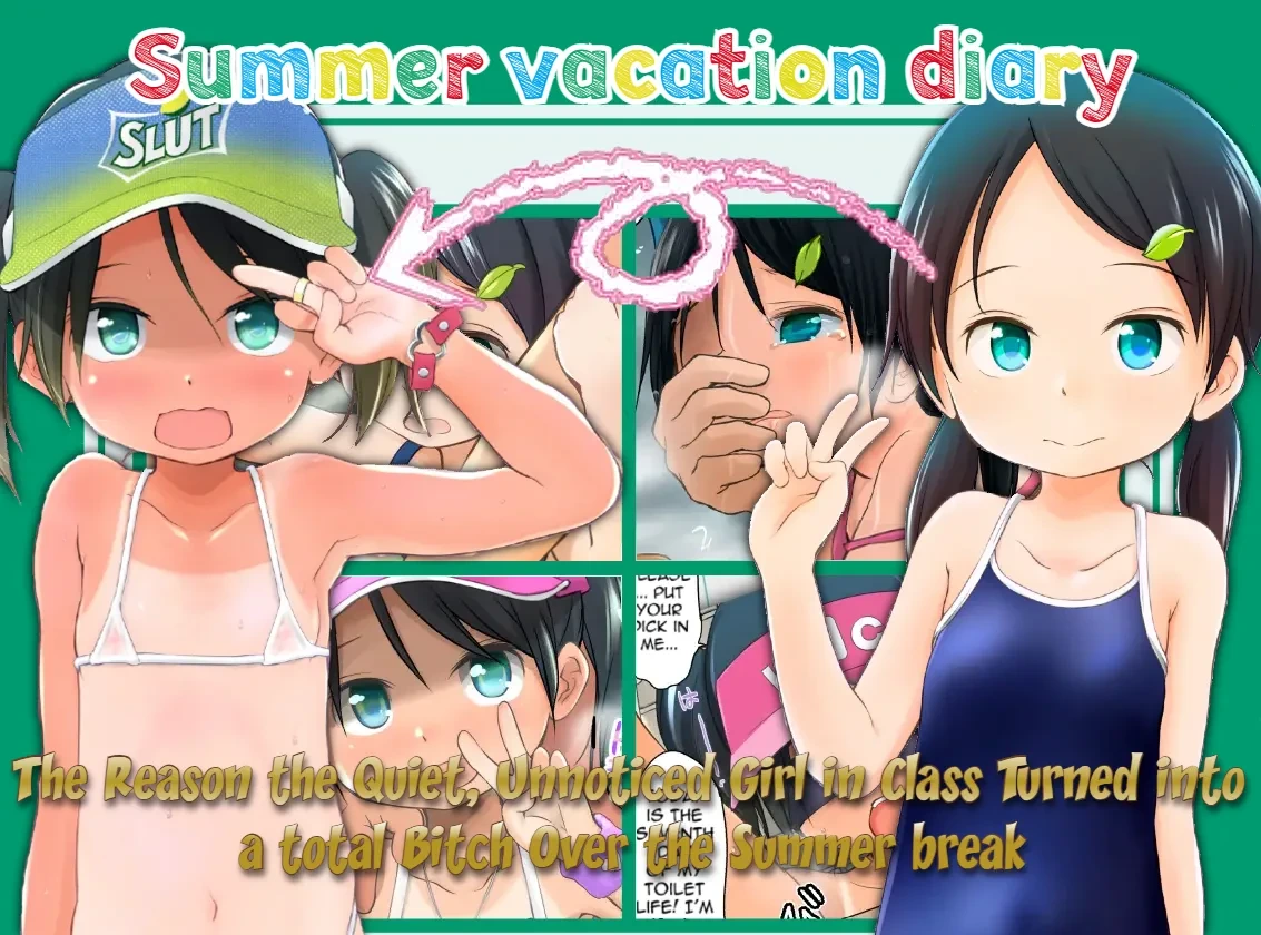 [Wancho-ke (Wancho)] Natsuyasumi Nikkichou ~Class de Otonashikute Medatanakatta Anoko ga Natsuyasumi no Aida ni Chou Bitch ni Natteita Riyuu~ | Summer Vacation Diary: The Reason the Quiet, Unnoticed Girl in Class Turned into a total Bitch Over the Summer Break [English] [MTL]