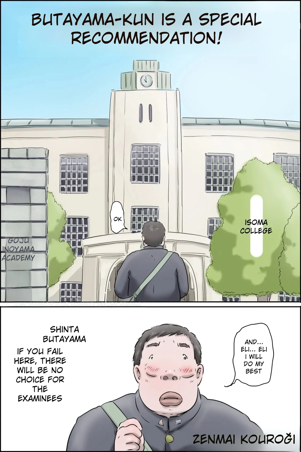 [zenmai kourogi] Butayama-kun is a special recommendation! (AI)