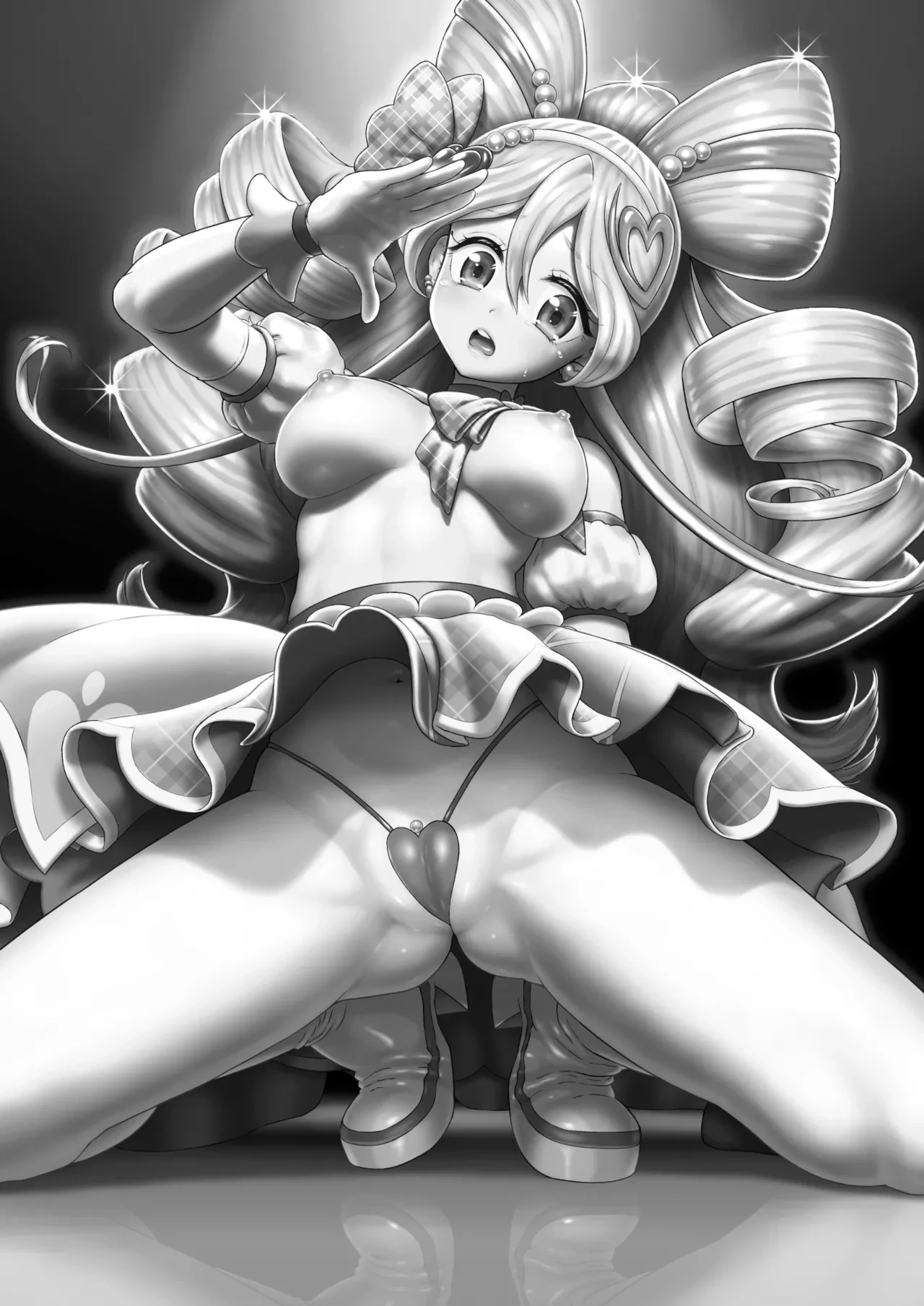 [U.R.C (Momoya Show-Neko)] Net literacy ga Hikui Yousei ga Kakusan saseta Douga de Shoutai ga Barete shimatta!? IDOL Hen (Kimi to Idol PreCure) [Chinese] [不咕鸟汉化组] [Digital]