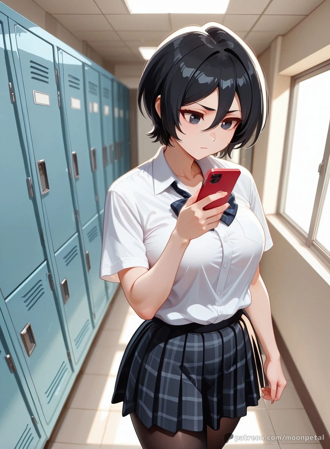 [Moon Petal] Wanna make a bet? ch. 1 - Kuchiki Rukia [Textless] [Uncensored] [Patreon] [AI Generated]