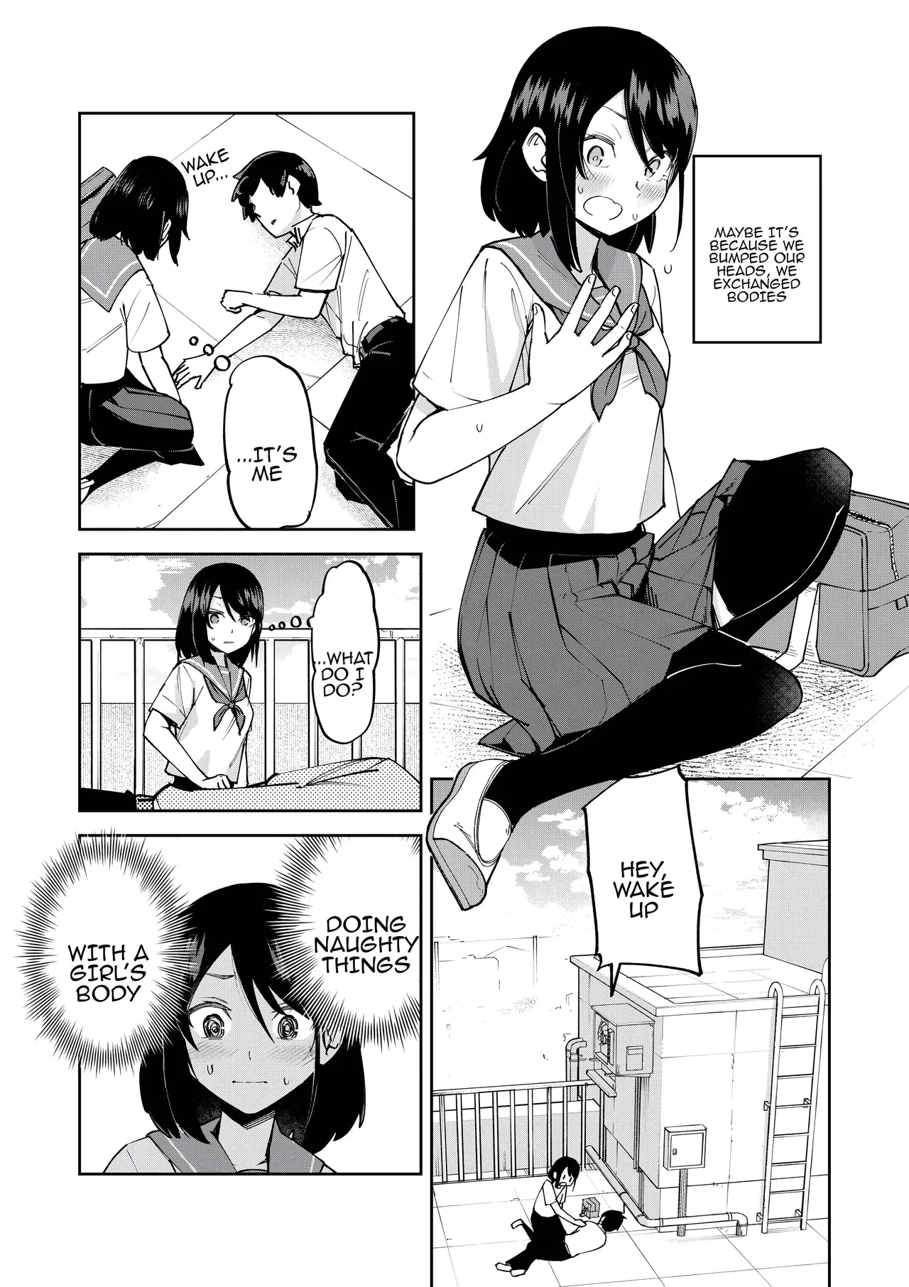 [Renshi Chiu] Irekawatta dake nanoni | Even though we only exchanged bodies [English] [Tenuous Scans]