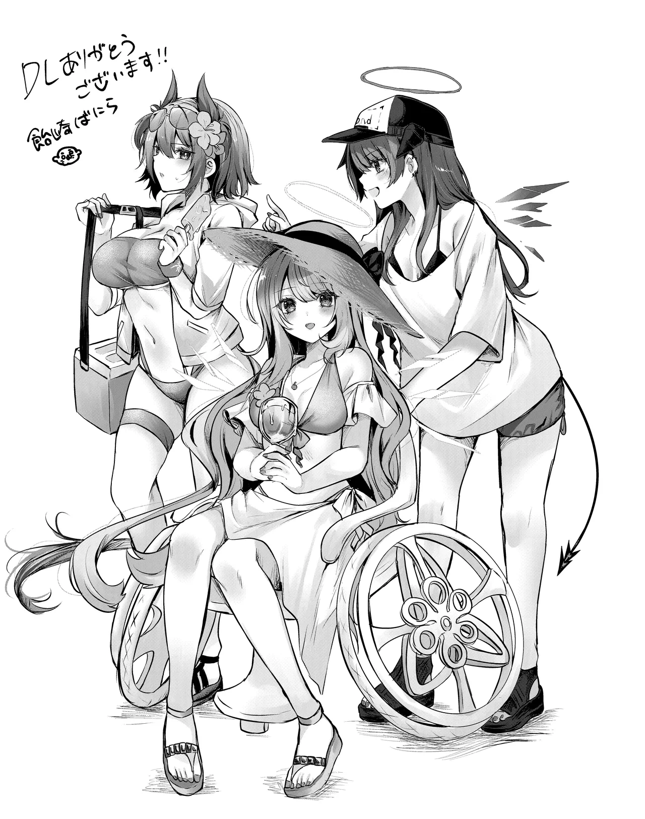 [Hibiscus (Amezaki Vanilla, Inazawa Minto)] Angel Marriage (Arknights) [Digital]