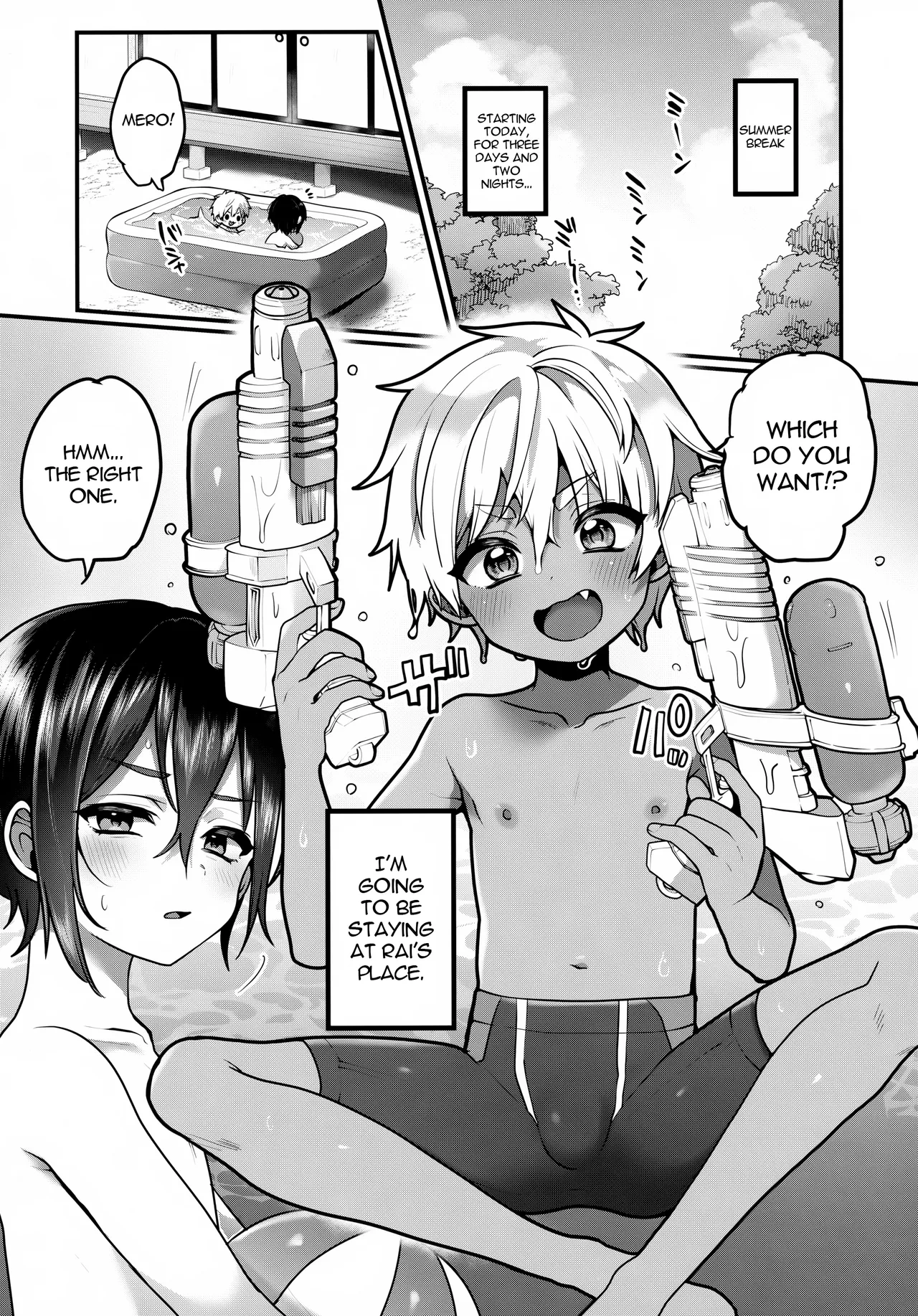 (C106) [Koneko Gumi (Poron)] Futari no Natsuyasumi | Their Summer Break [English] {Chin²}