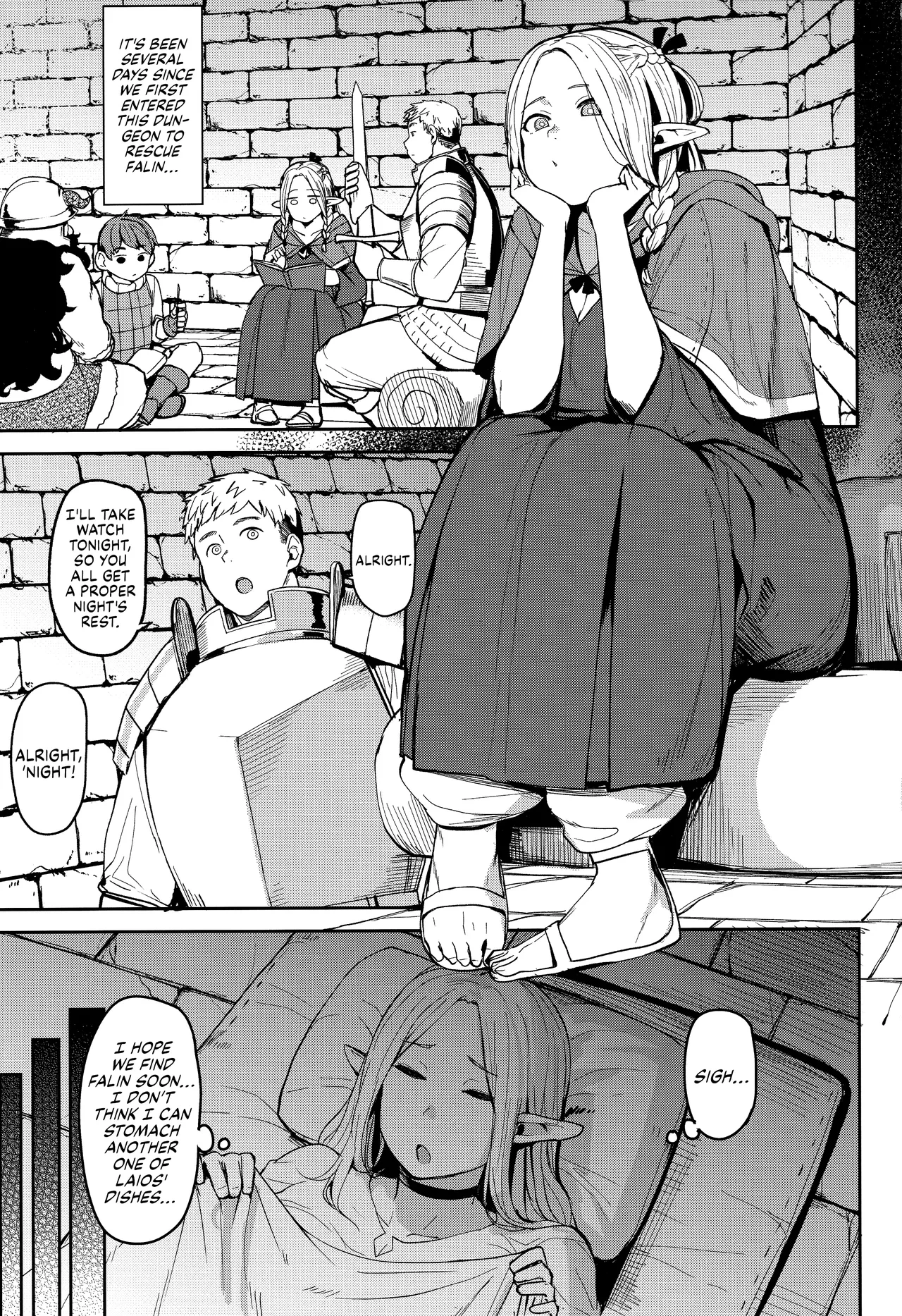 (C106) [North70 (Nanao Yukiji)] Chin Ochi Donkusa Elf | Dumbass Elf, Dicked Over And Dicked Down (Dungeon Meshi) [English] [Suizokukan]