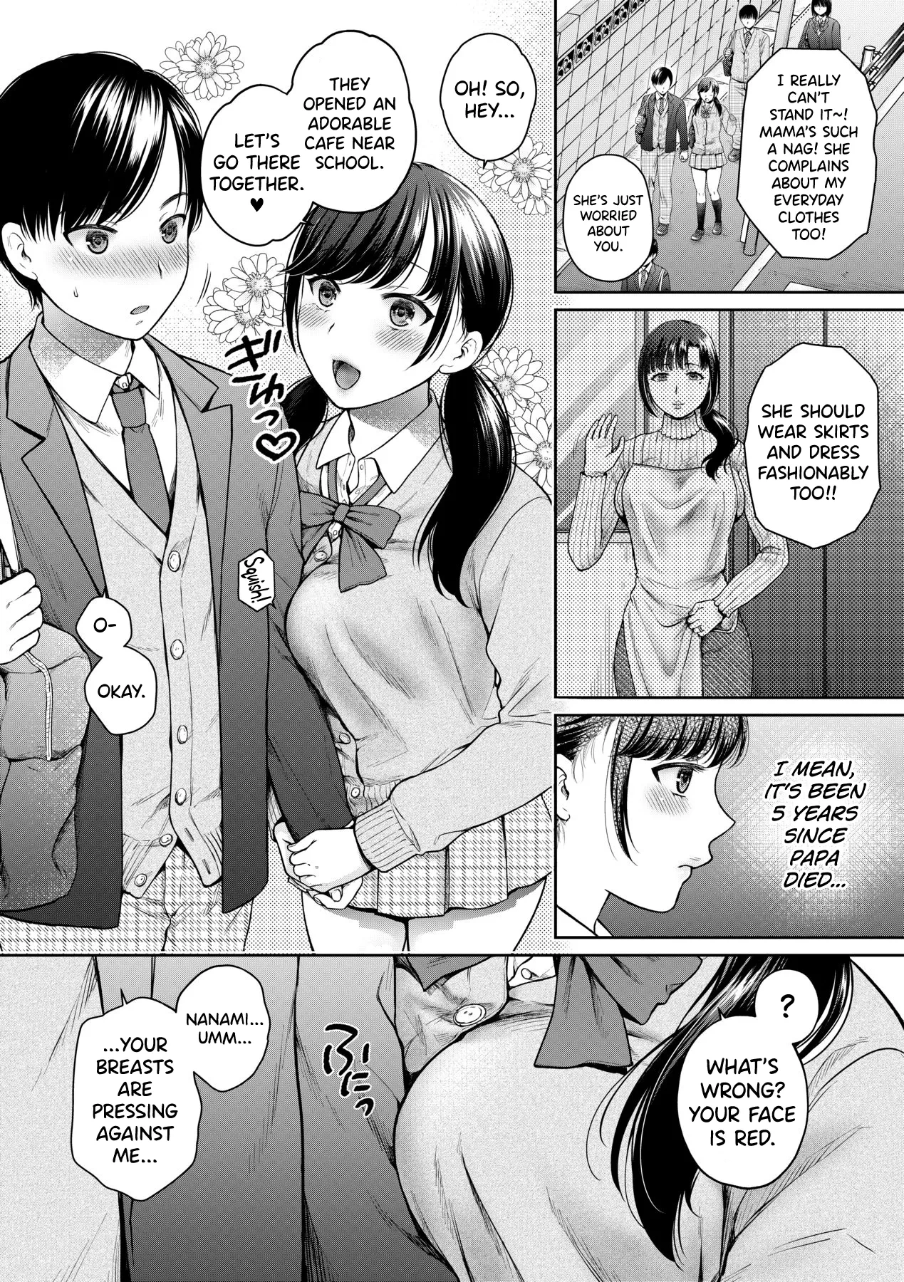 [Harusawa] Henyou Suru Oyako Etsuraku ni Mezameru Karada, Yokubou ni Ochiru Kokoro Ch.1 [English] [biribiri] [Uncensored] [Digital]