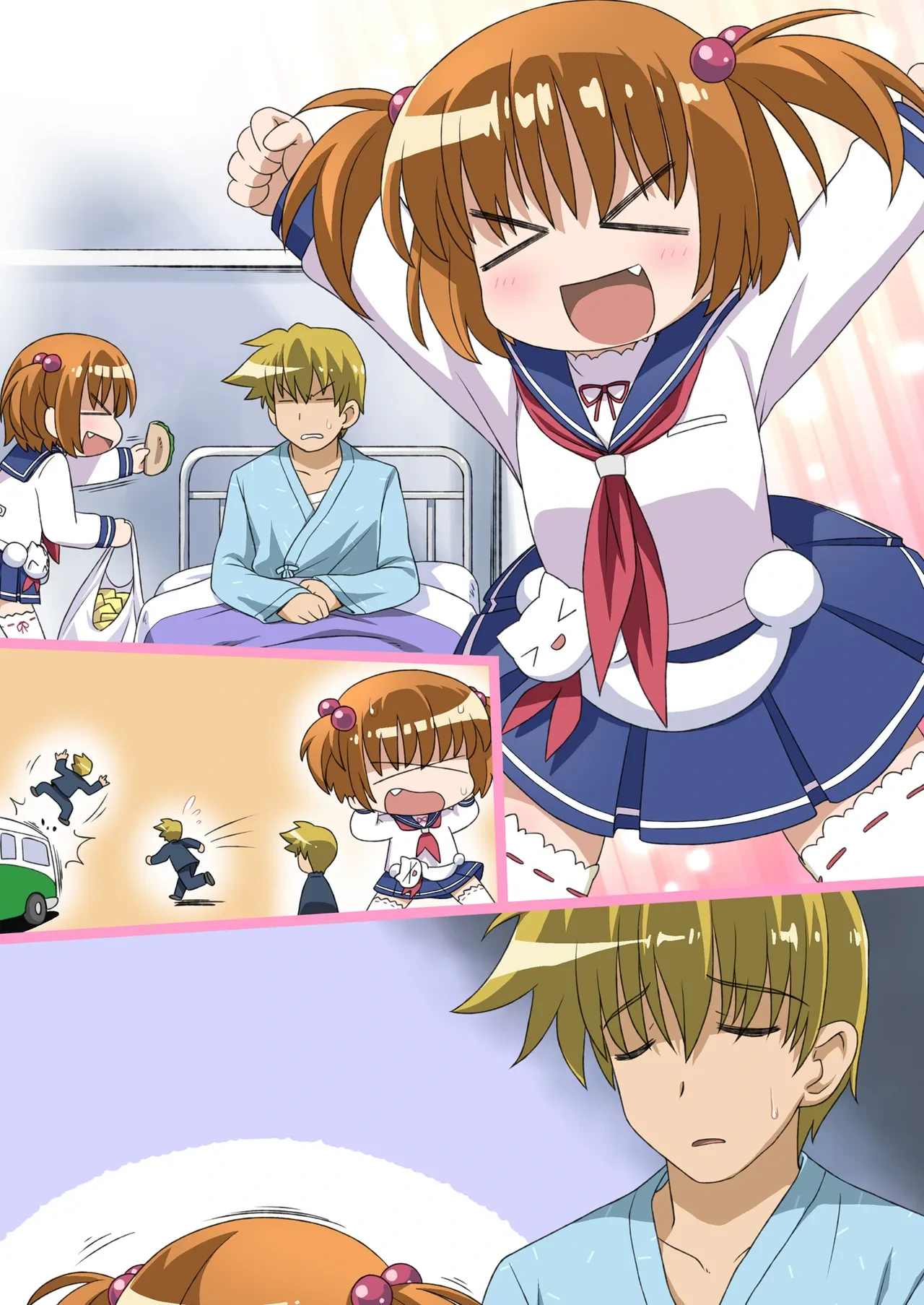 [Yumesaki Annai Kairanban (Hiro Hiroki)] Tako Getchu!! (Saki) [Textless] [Digital]