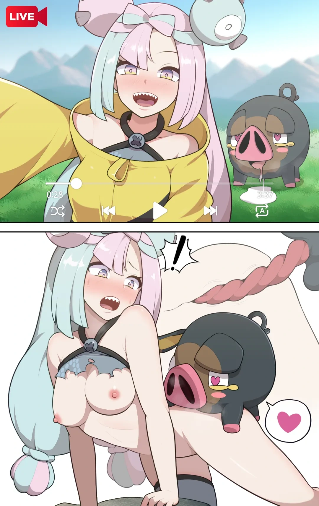 [everyday2] Iono's outdoor broadcast (Pokémon)