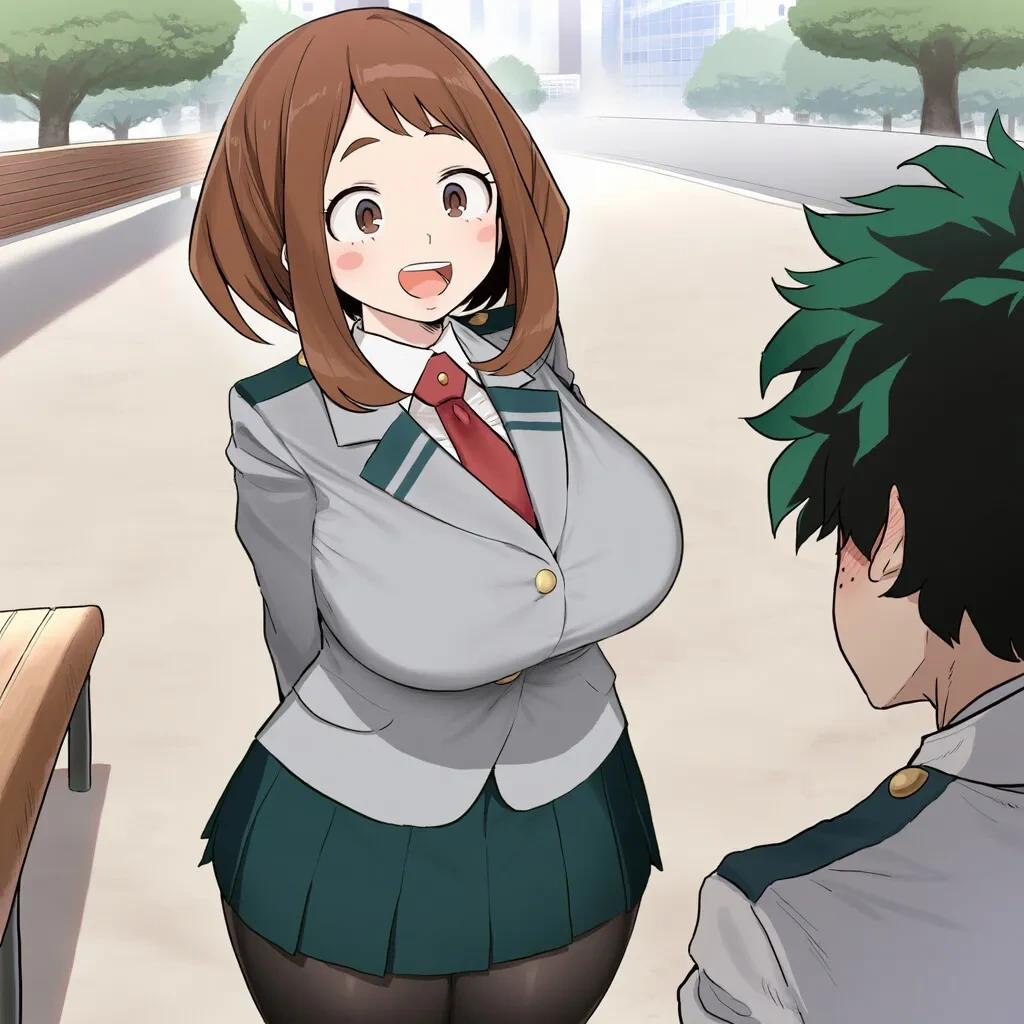 Ochako x Mineta (Myanu) [AI Generated]