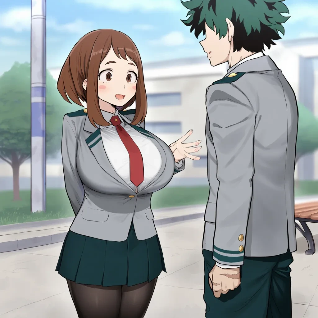 Ochako x Mineta (Myanu) [AI Generated]