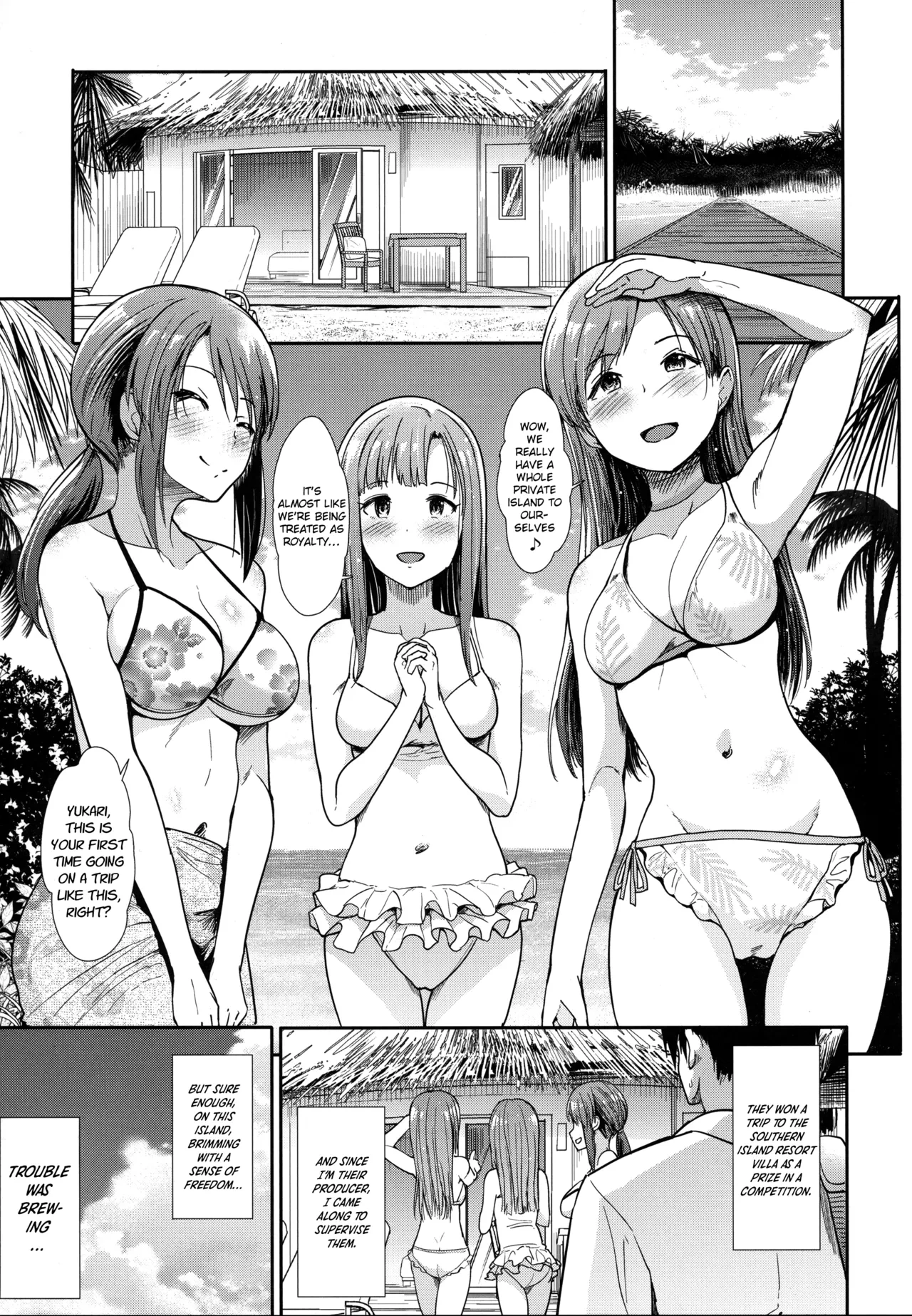 (C92) [Takemasaya (Takemasa Takeshi)] Seiso Sannin Musume Tokonatsu Rakuen (THE IDOLM@STER CINDERELLA GIRLS) [English] [12 Translations]