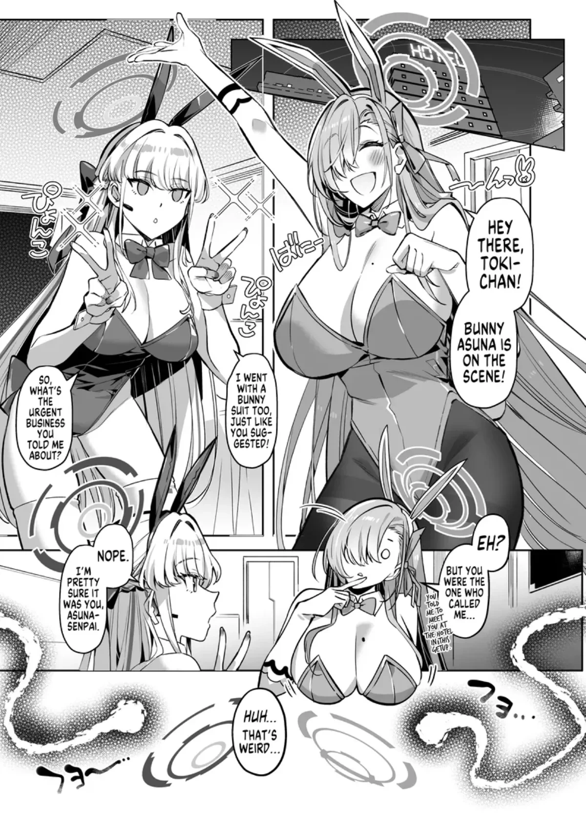 [Hyoui Lover (Duokuma)] Hyoui Archive ~Asuna & Toki no Baai~ | Possession Archive ~Asuna & Toki~ (Blue Archive) [English] [Rewrite]