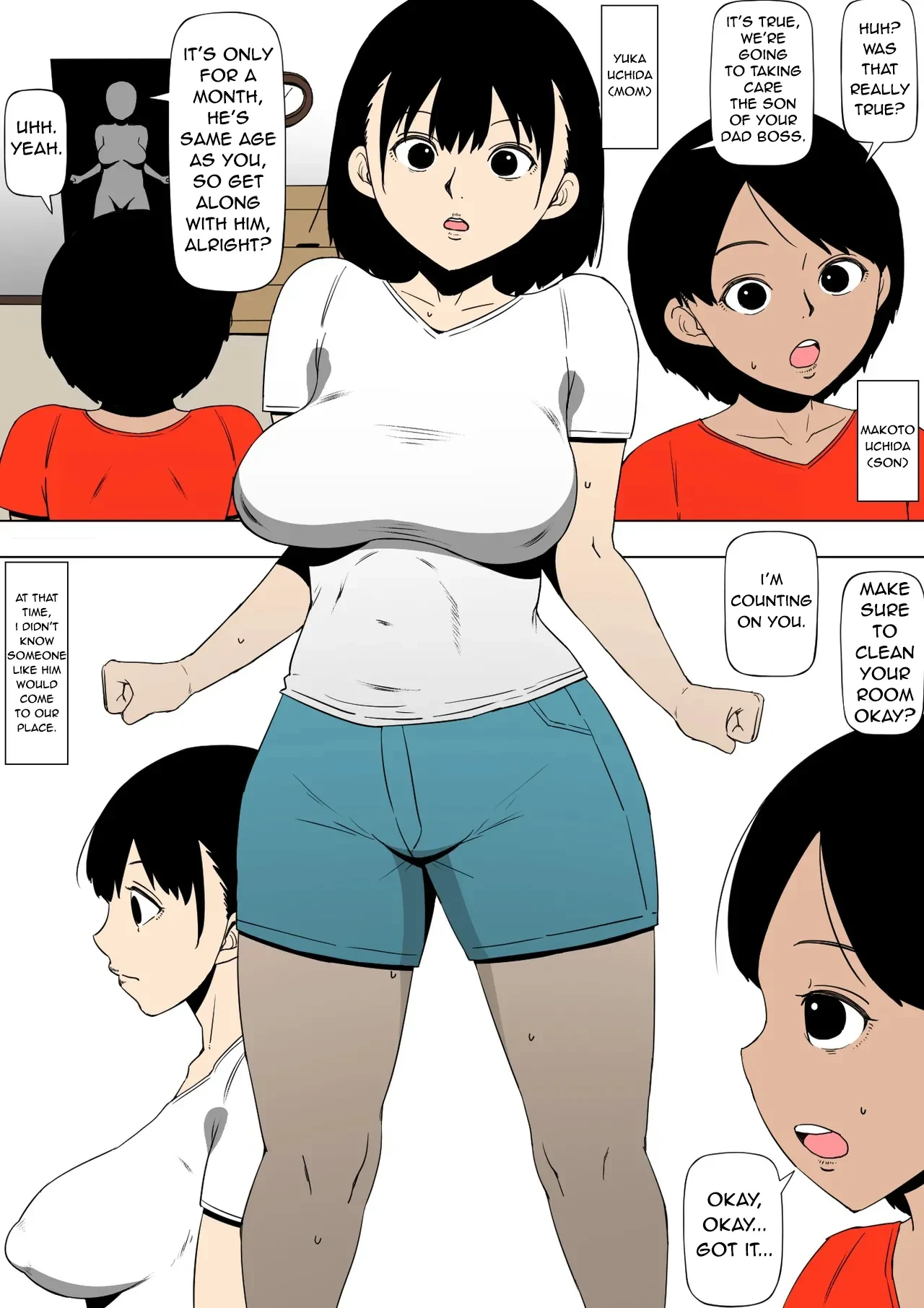 [Doujin Mukashibanashi] Okaa-san to Aitsu ga Sex o Shiteita [ENGLISH]