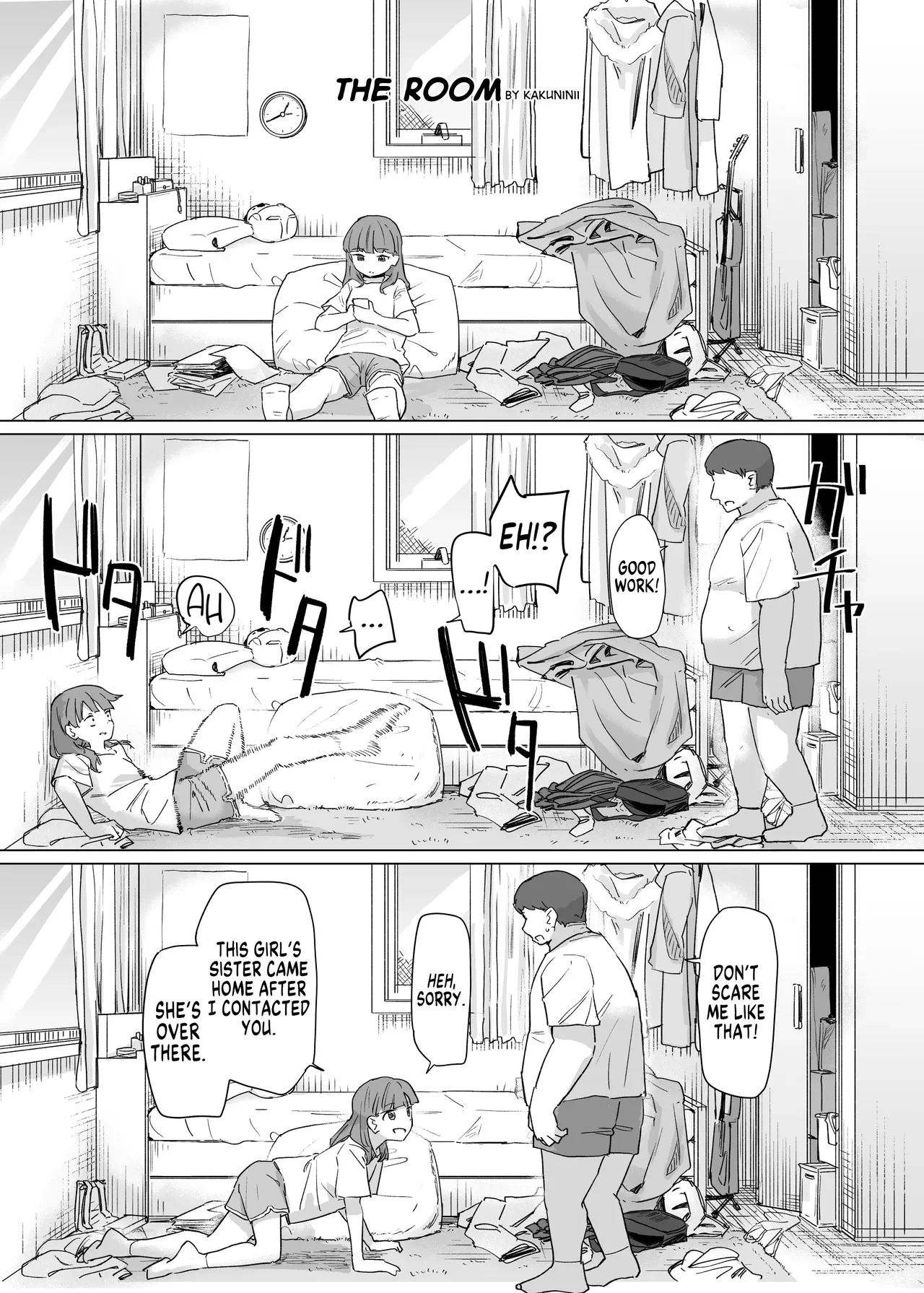 [Hyoui Lover (Kakuninii)] Heya | The Room (Hyoui Catalog ~Onna no Karada ga Nottorare Makuru Godou Hon~) [English] [GTF]